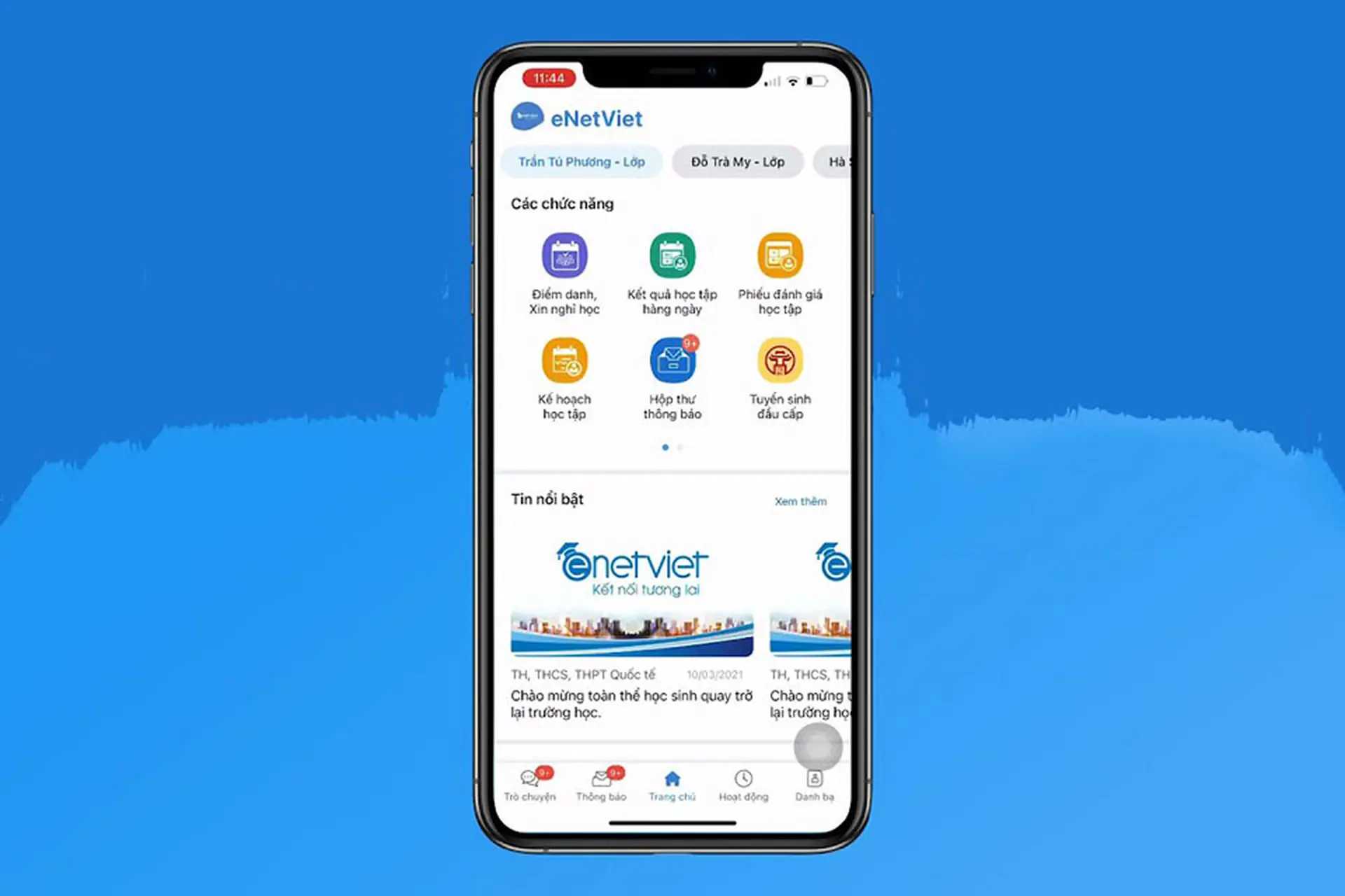 Cách nộp bài tập về nhà trên eNetViet nhanh chóng, dễ hiểu cho phụ huynh và học sinh