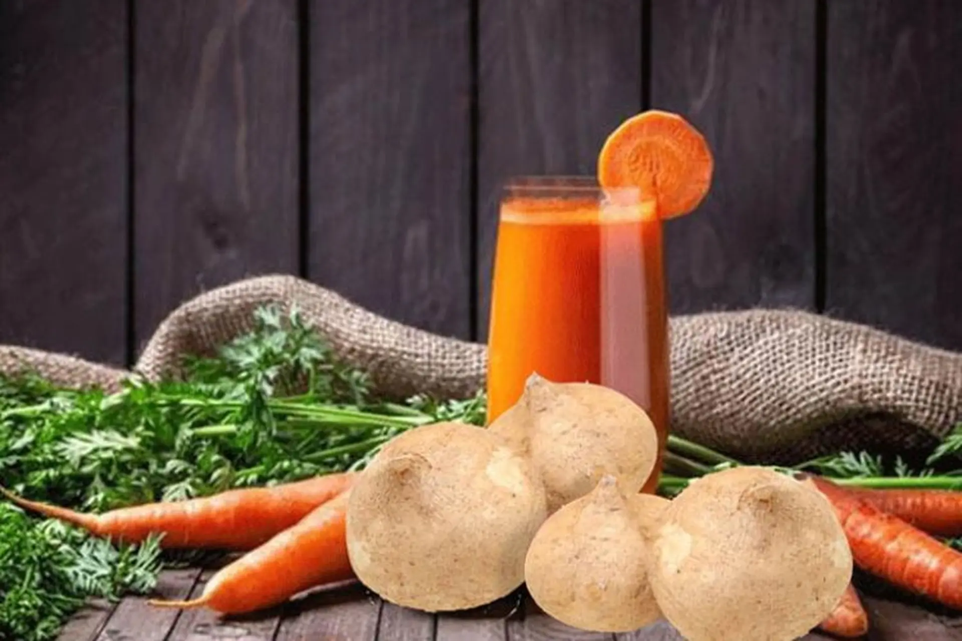 Vào bếp làm ngay nước ép củ đậu thanh mát và tốt cho sức khỏe để thưởng thức nào!