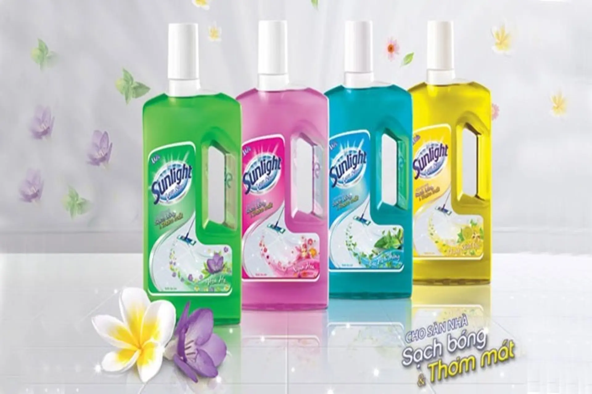 Nước lau sàn Sunlight mùi nào thơm? Gợi ý lựa chọn hương thơm phù hợp cho gia đình bạn