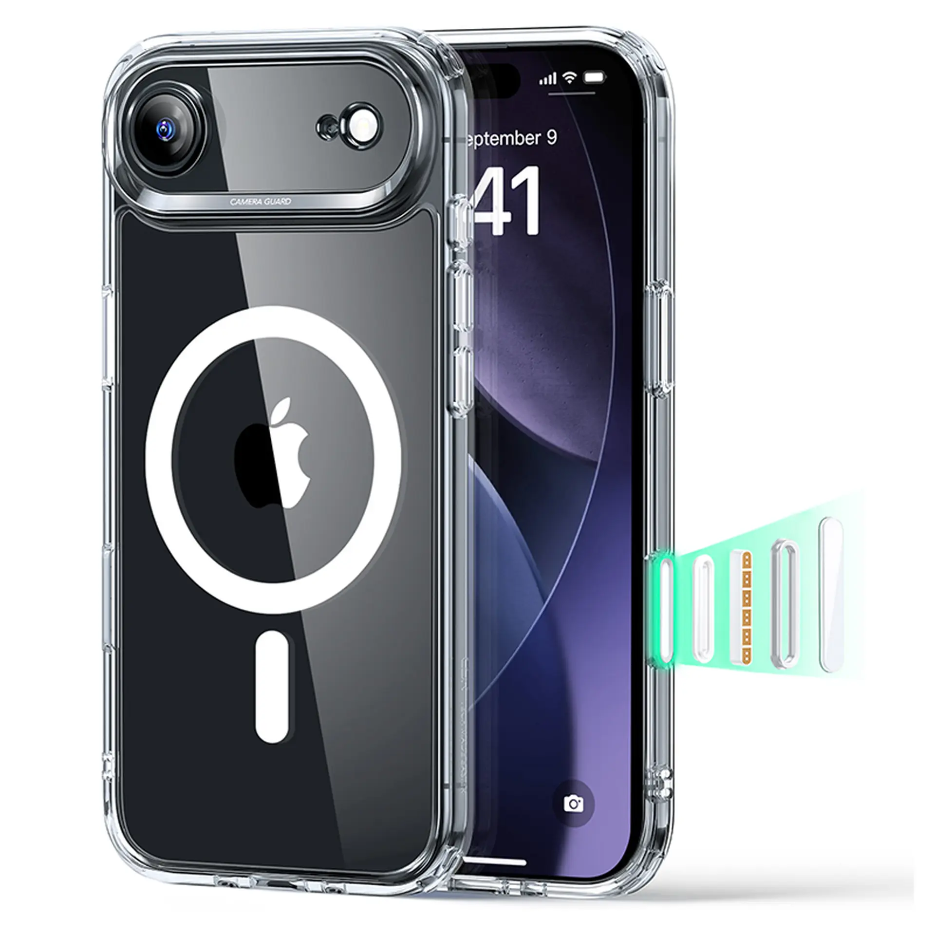 Ốp lưng magsafe iPhone Air nhựa TPU chống sốc ESR