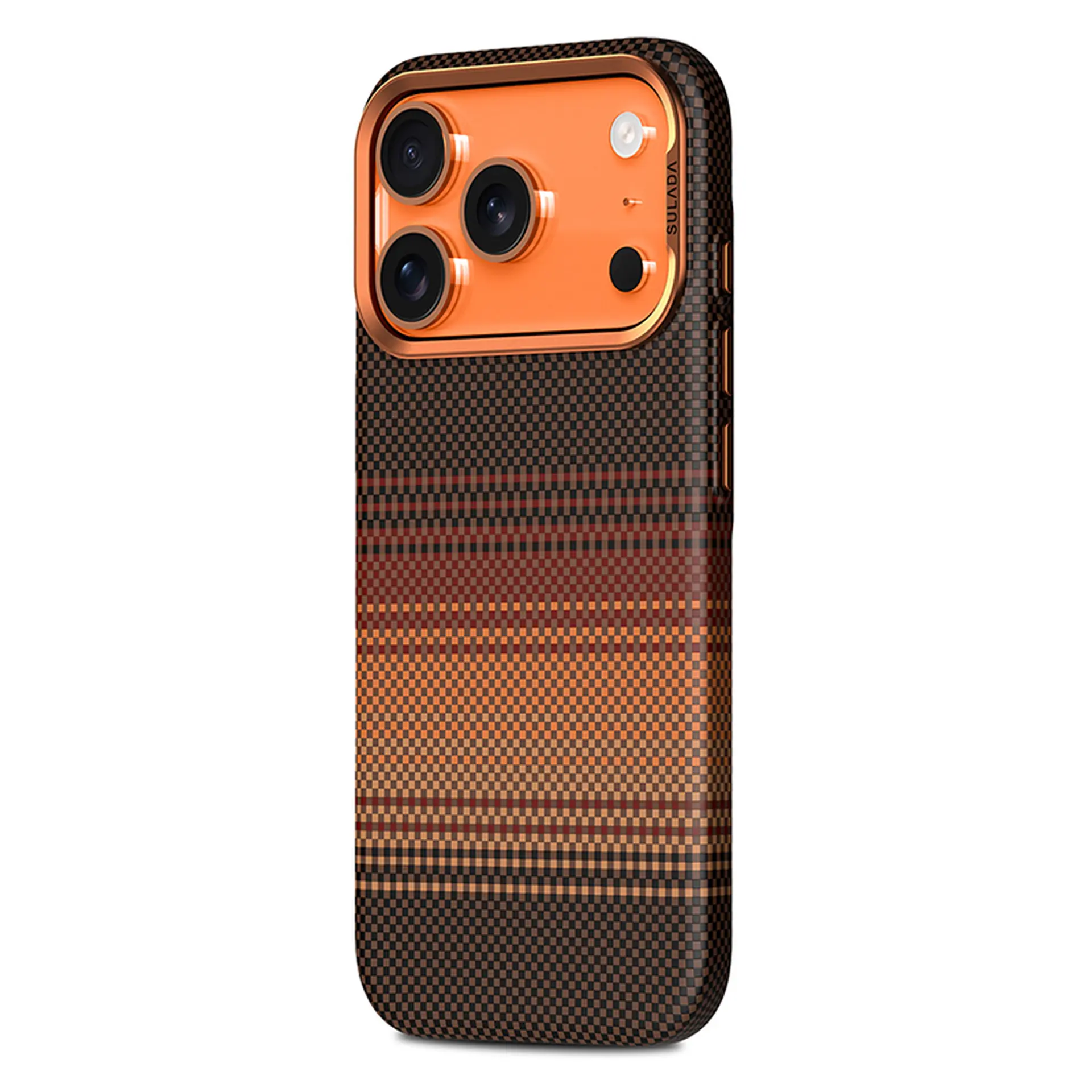 Ốp lưng magsafe iPhone 17 Pro chống sốc Kevlar Sulada