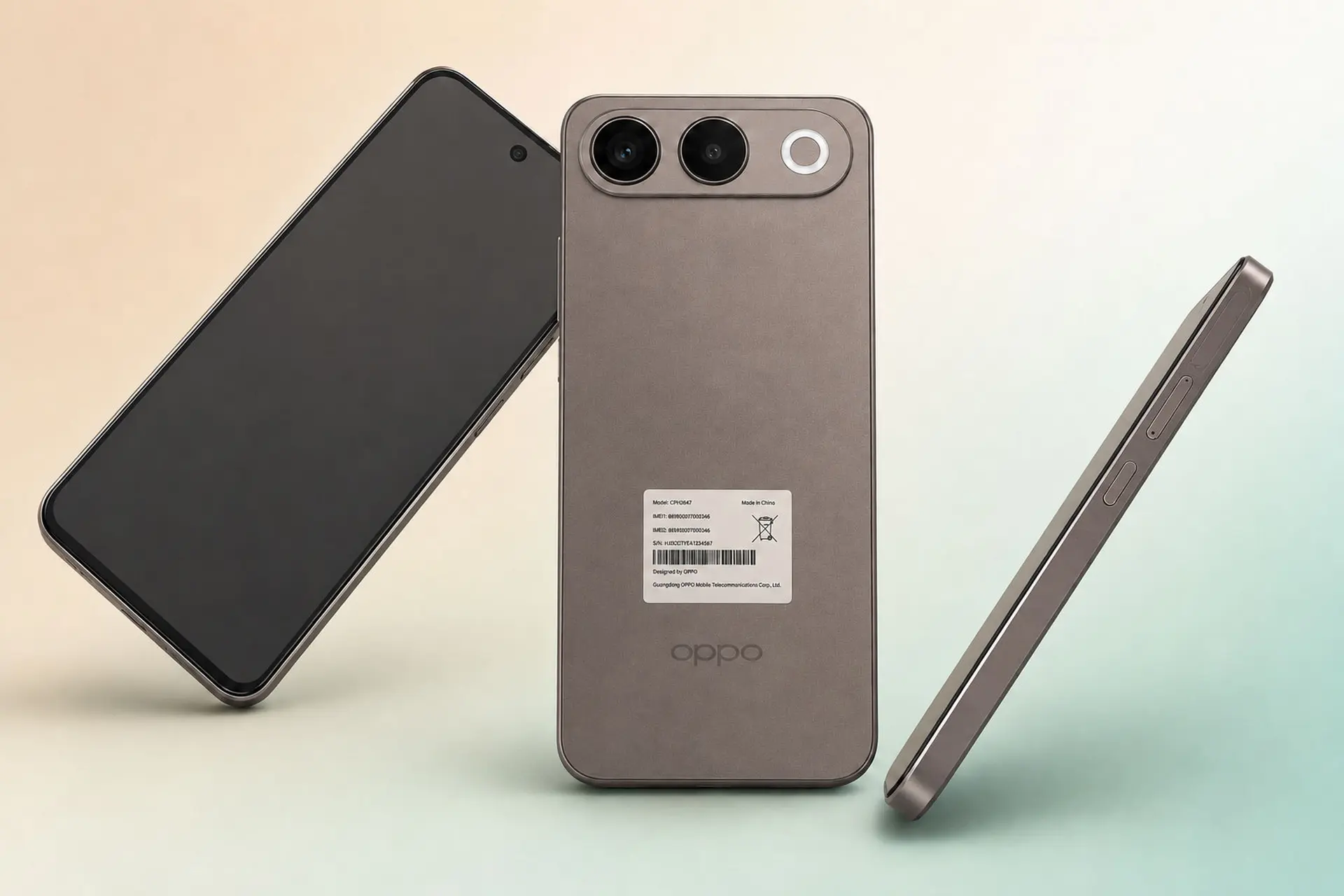 OPPO A7 Pro 5G lộ diện với thiết kế mới, pin 8.000 mAh và sạc 45 W