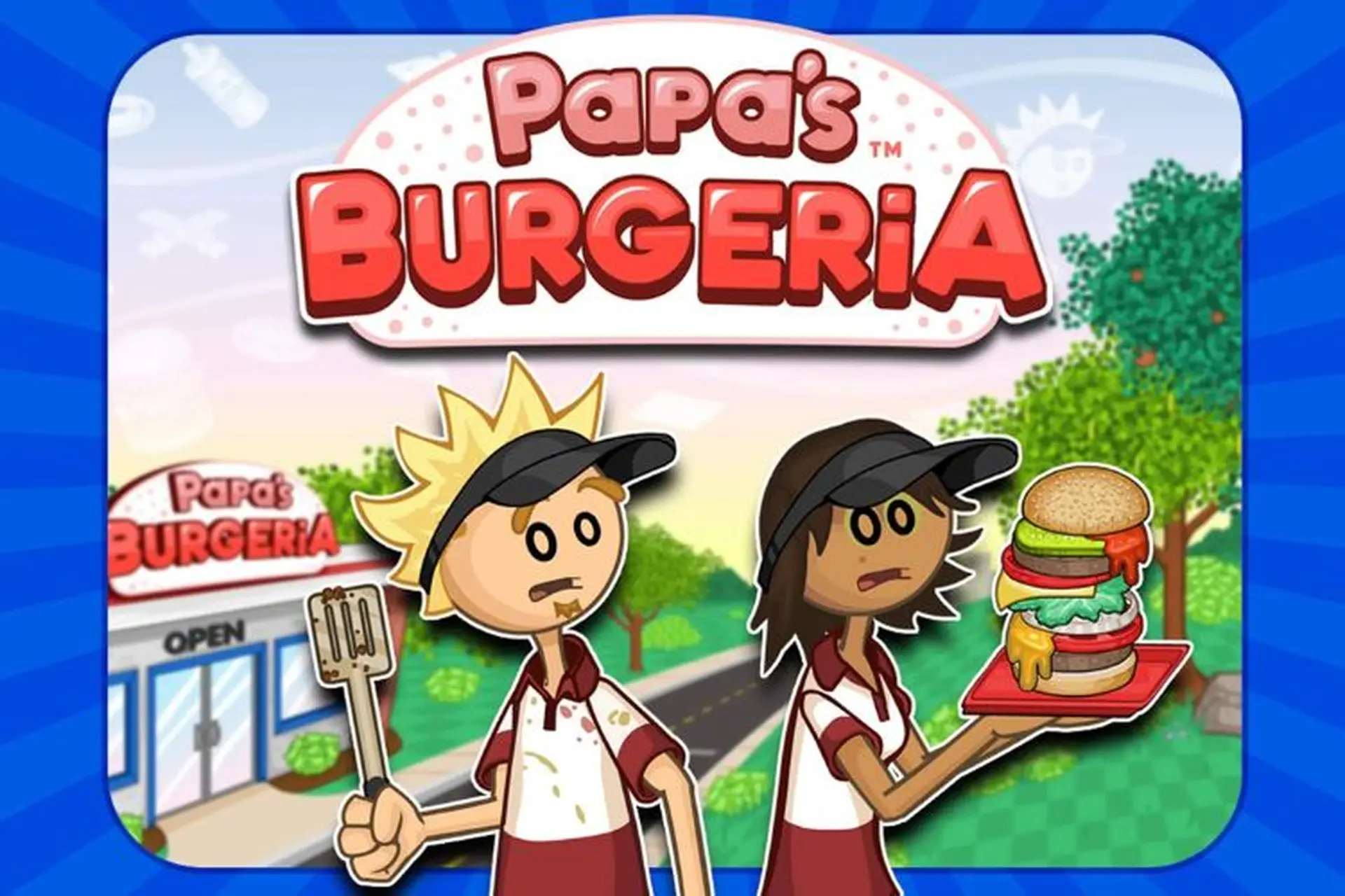 Papa's Burgeria: Trải nghiệm cảm giác làm chủ tiệm bánh mì kẹp thịt đông khách nhất của Papa