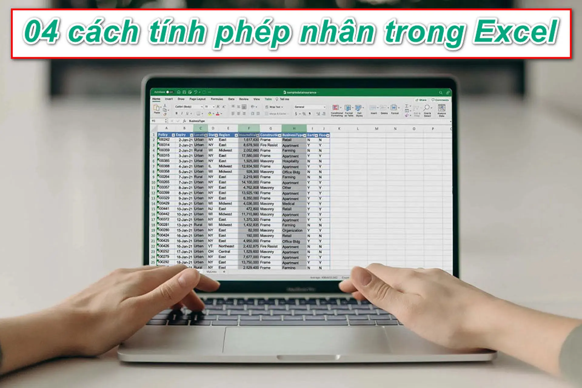 Khám phá xem phép nhân trong Excel có thể thực hiện bằng những phương pháp nào