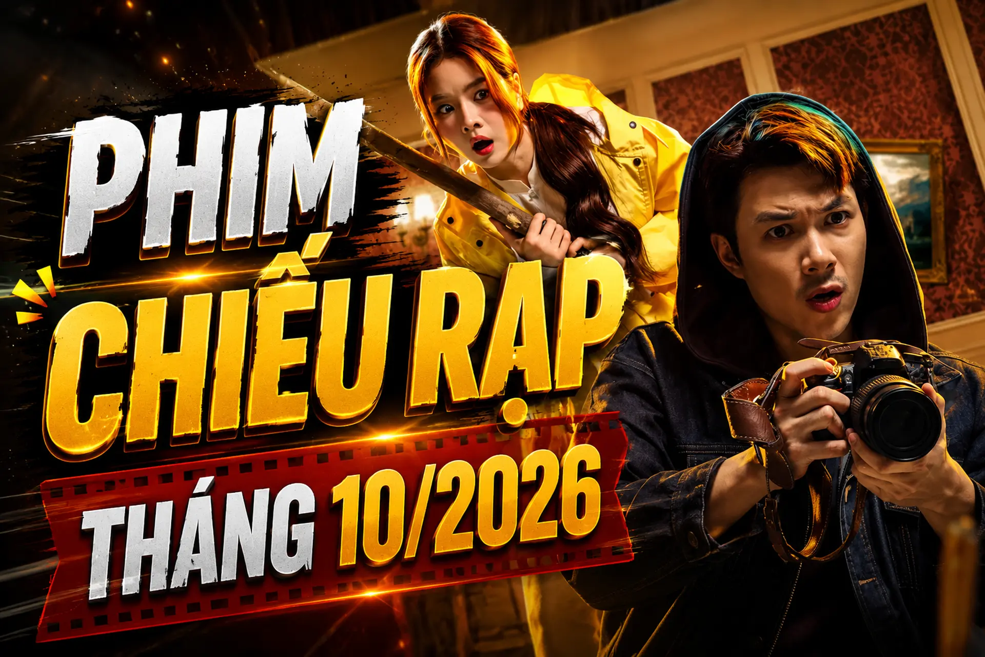 Phim chiếu rạp tháng 10/2026: Lịch khởi chiếu mới nhất và những bộ phim đáng mong chờ