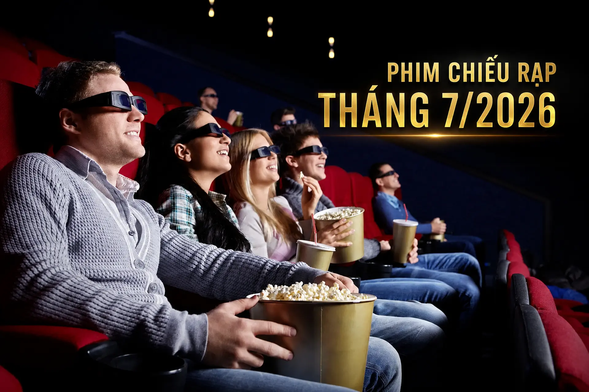 Phim chiếu rạp tháng 7/2026: Lịch khởi chiếu mới nhất và những bộ phim đáng xem trong tháng