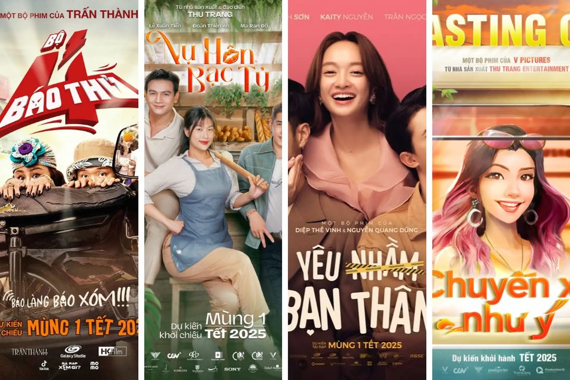 Phim Tết chiếu rạp 2025: Những tác phẩm “bom tấn” hứa hẹn bùng nổ các phòng vé