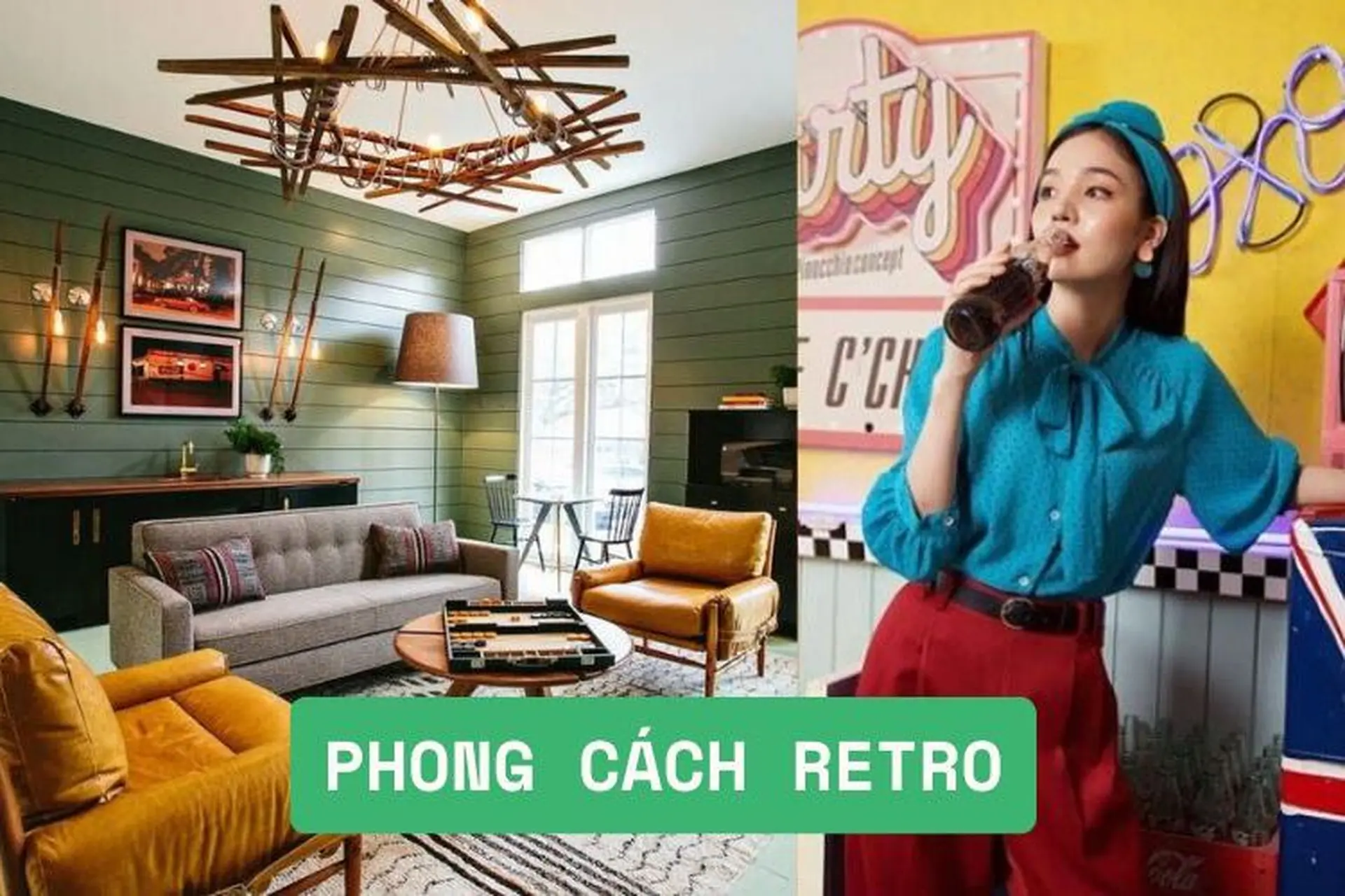 Phong cách retro là gì? Những điểm nổi bật của xu hướng retro trong thời trang và nội thất