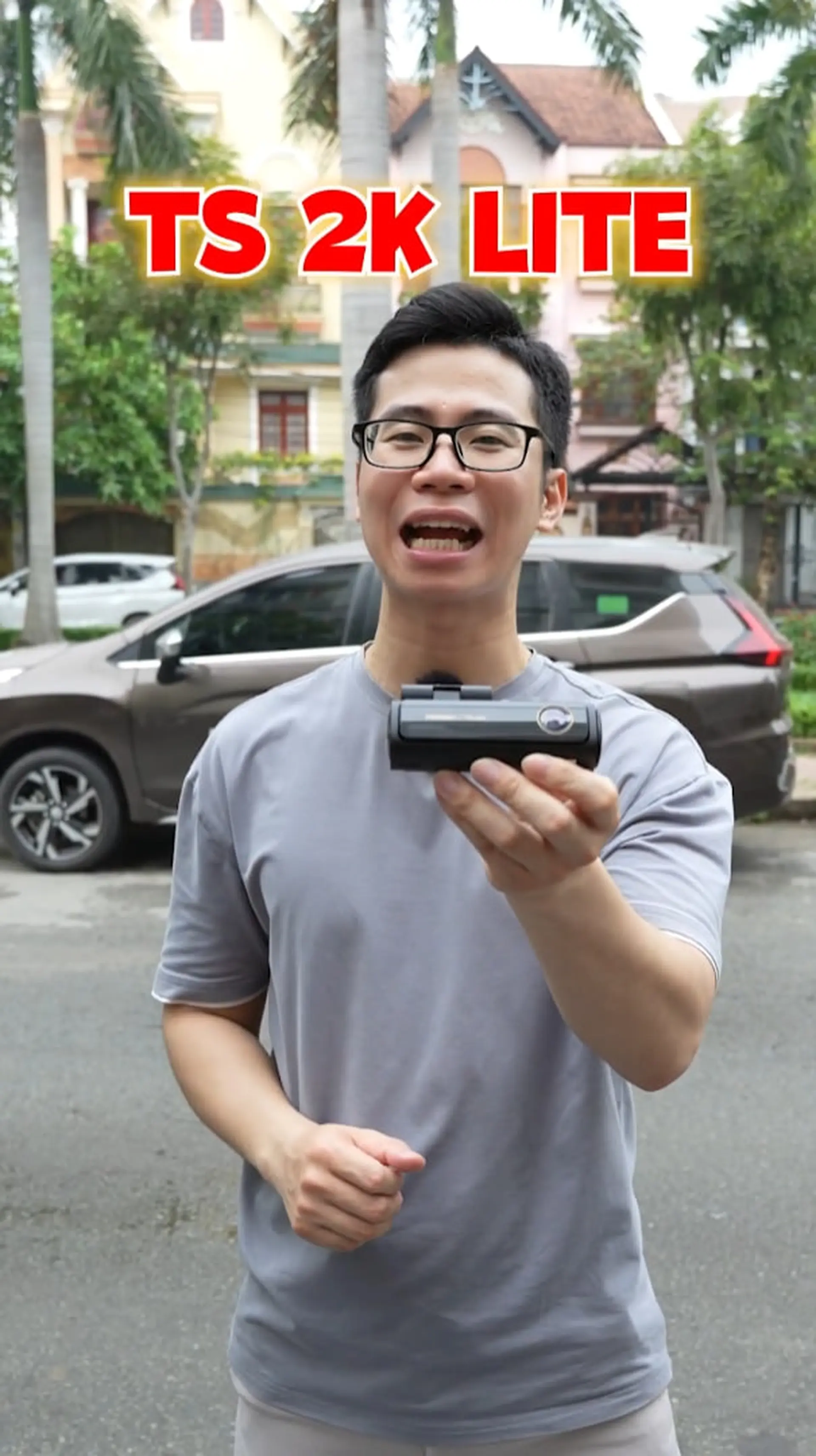 Camera hành trình trước và sau Vietmap TS-2K Lite, TRỢ LÝ GHI HÌNH RÕ NÉT CHO BÁC TÀI