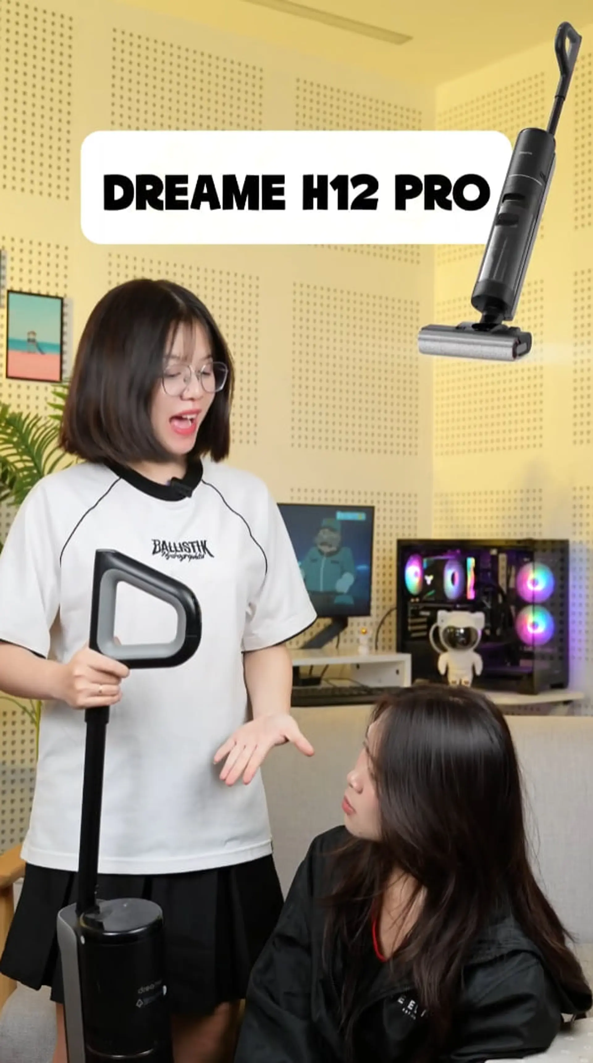 Máy hút bụi lau nhà Dreame H12 Pro: Trợ thủ đắc lực của mọi nhà!!!