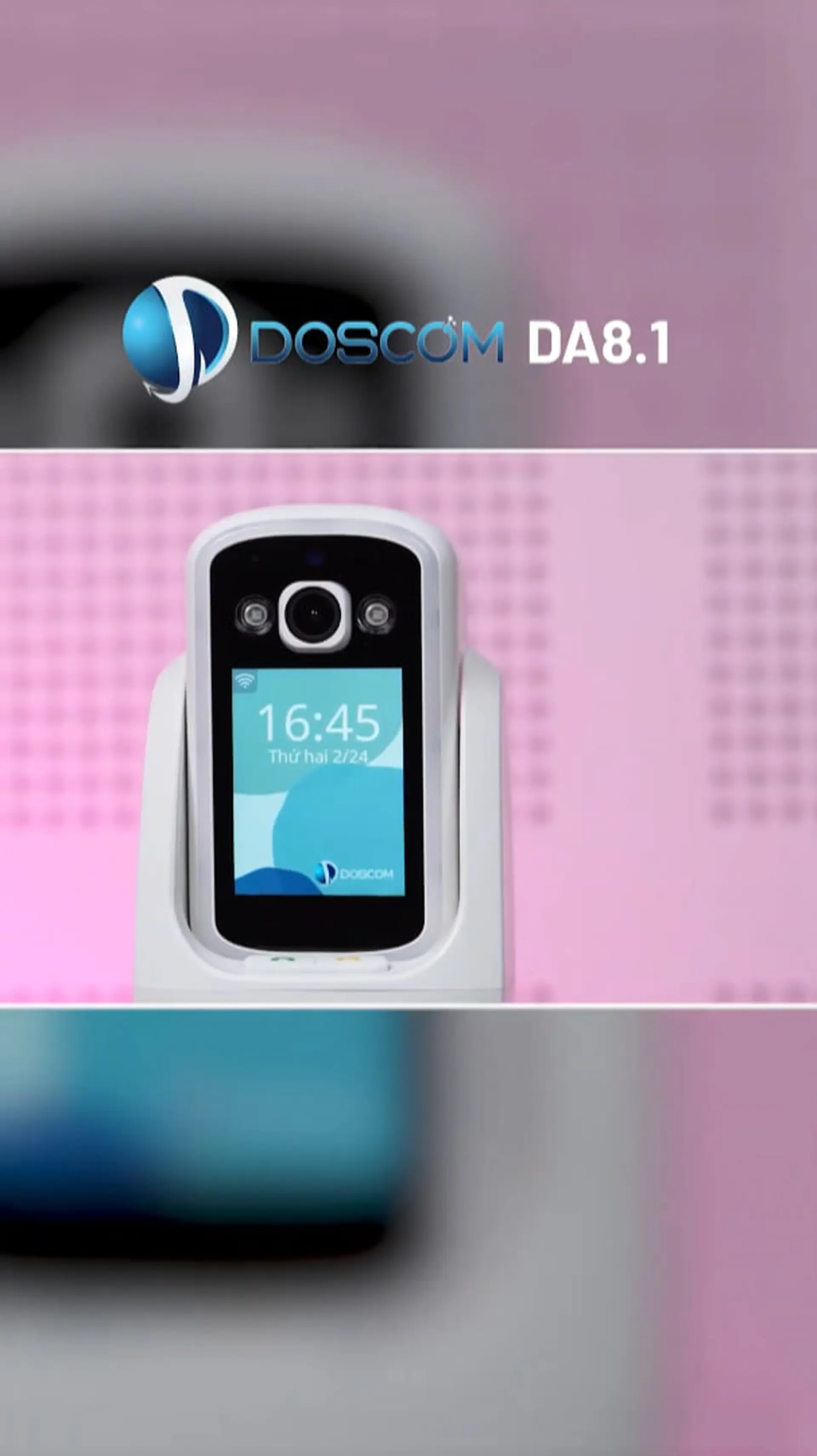 Camera giám sát IP Doscom DA8.1 2.5MP - Camera giá ngon QUỐC DÂN, call video đàm thoại 2 chiều!!!