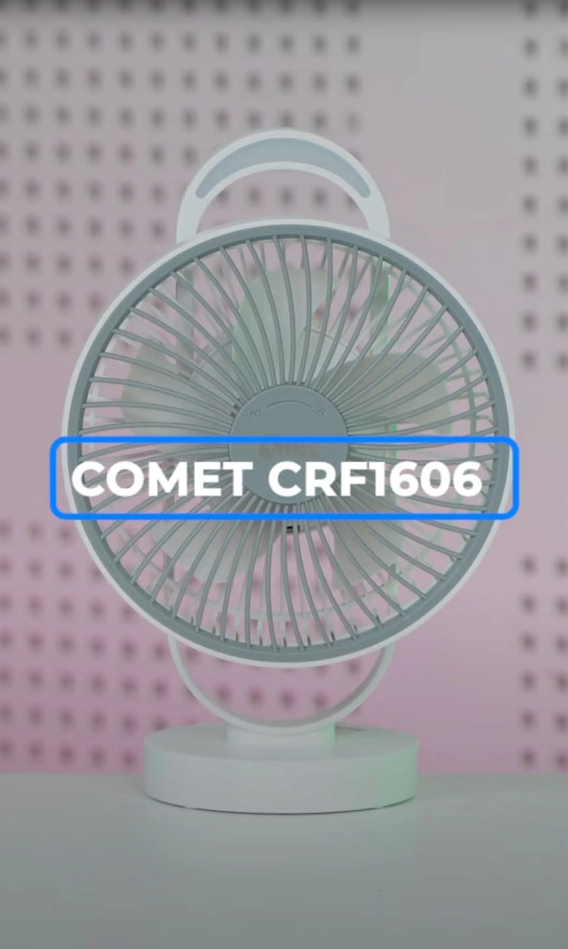Quạt Comet CRF1606 mini - nhỏ gọn, tiện lợi