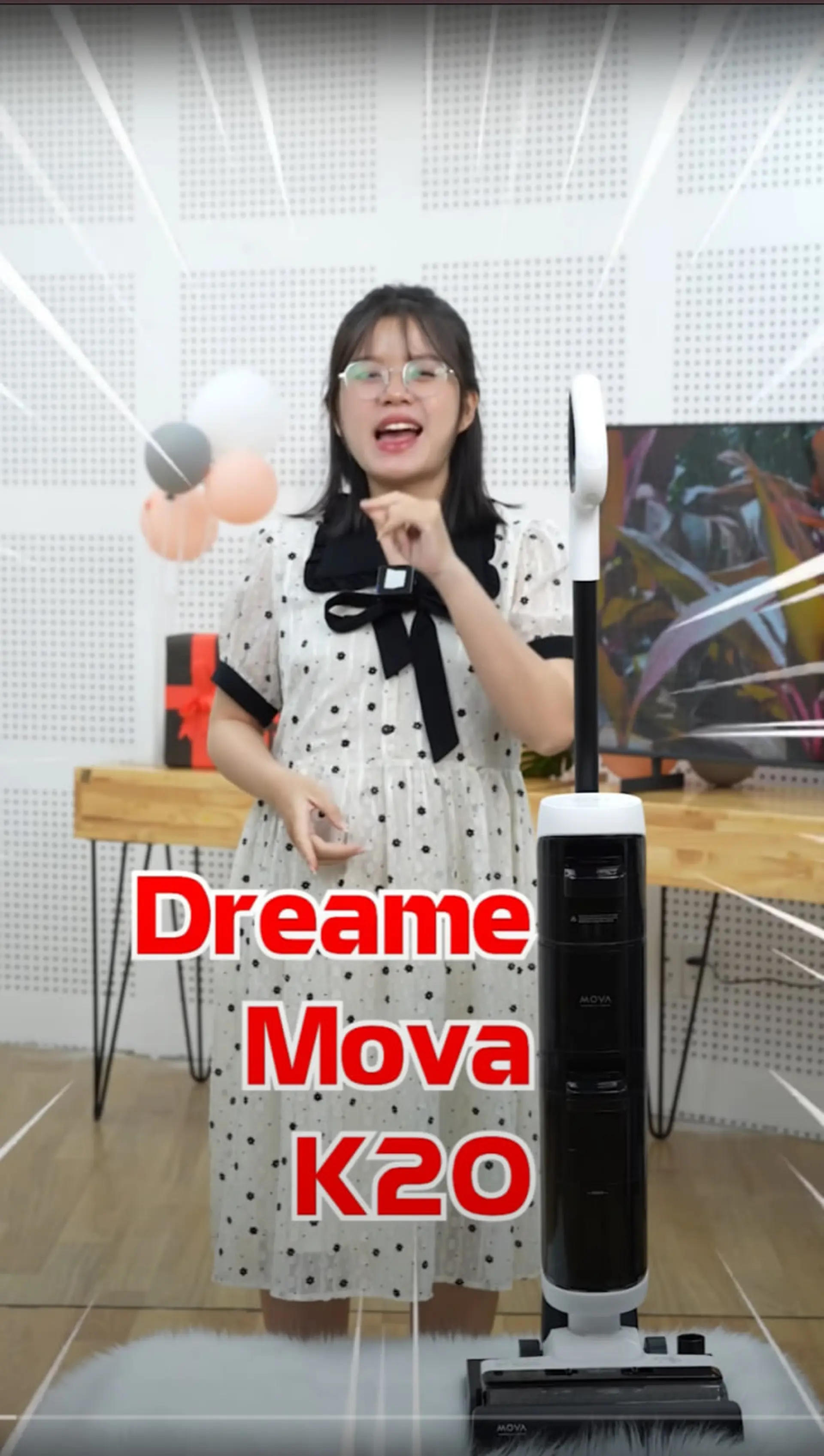 Máy hút bụi lau nhà Dreame Mova K20 - trợ thủ làm sạch cho mọi nhà