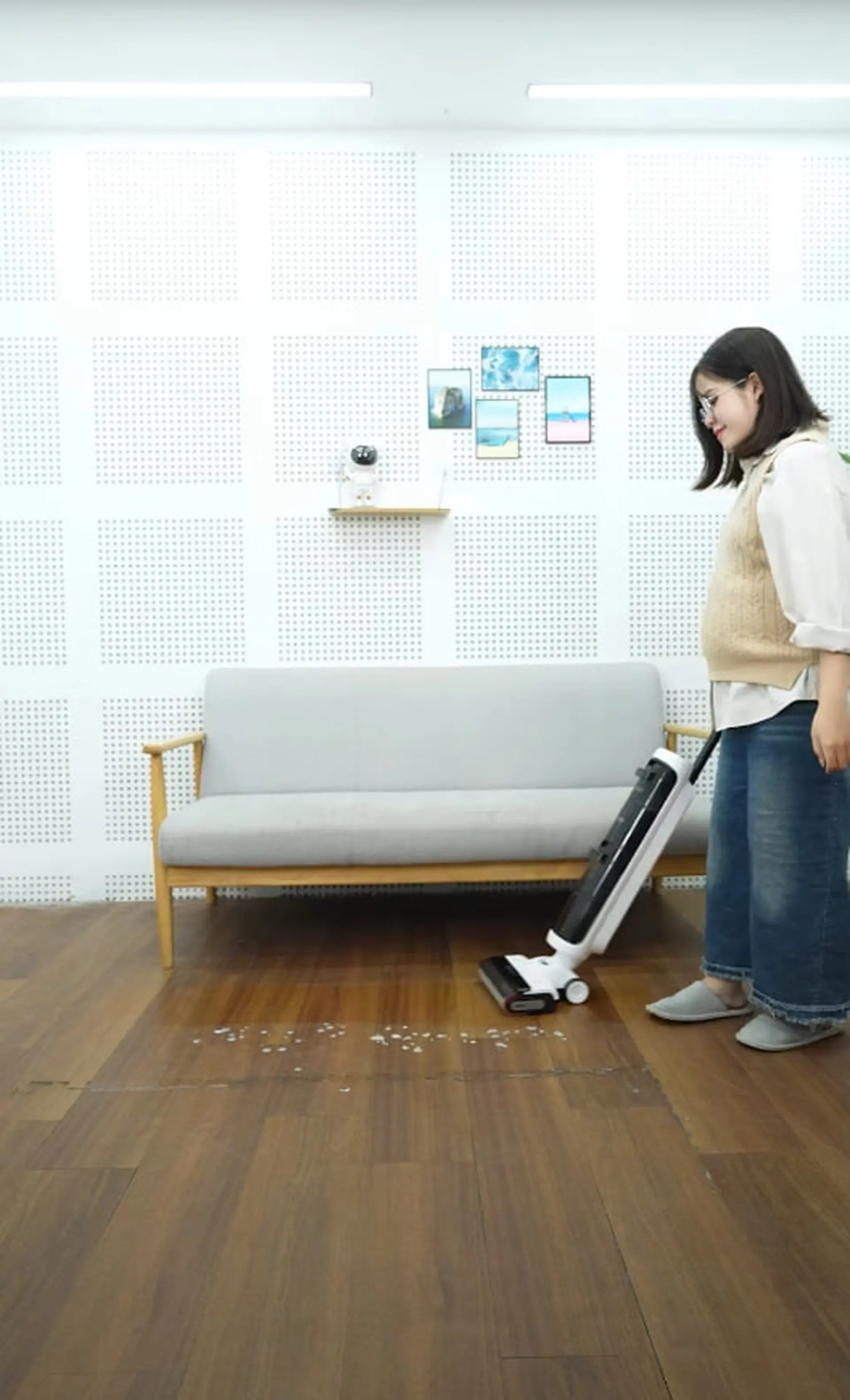 Máy hút bụi lau nhà Dreame Mova K20: Các Mom nên mua nếu nhà hay có con trẻ bày bừa nhiều nha!!!