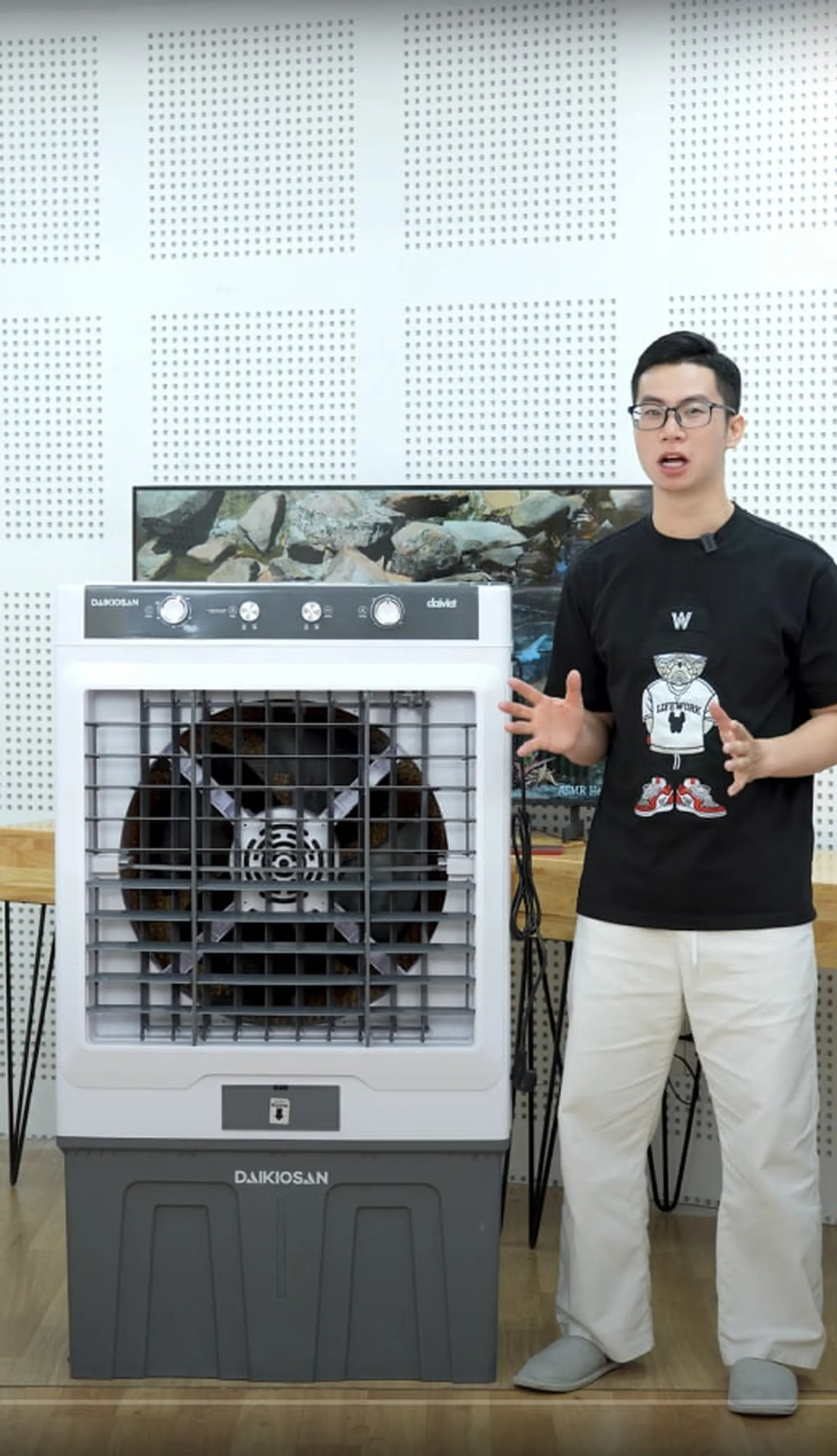 Quạt điều hòa Daikiosan DM210: Công suất cao, nhiều tính năng tiện lợi!!!