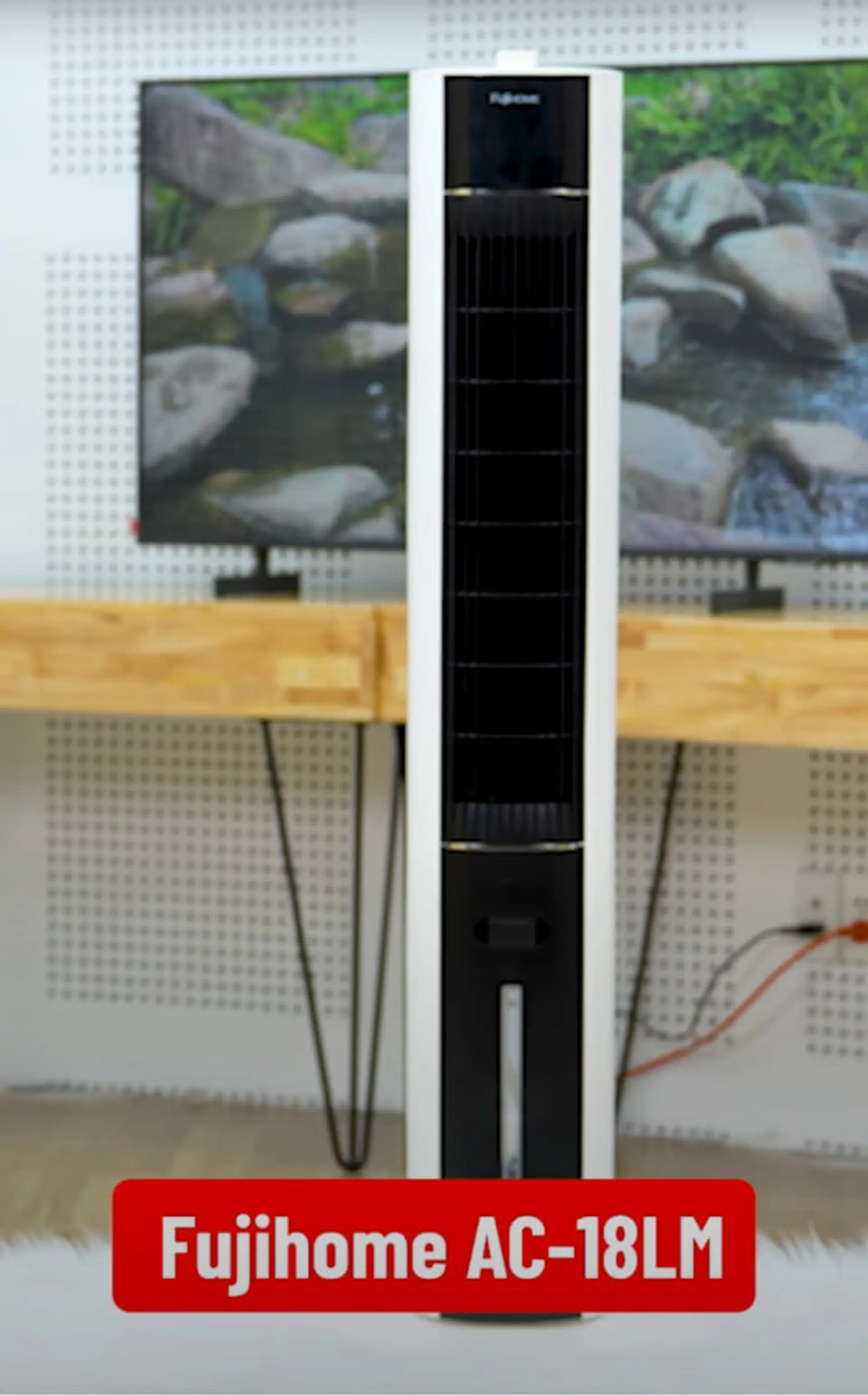 Quạt tháp hơi nước tích hợp lọc không khí Fujihome AC-18LM