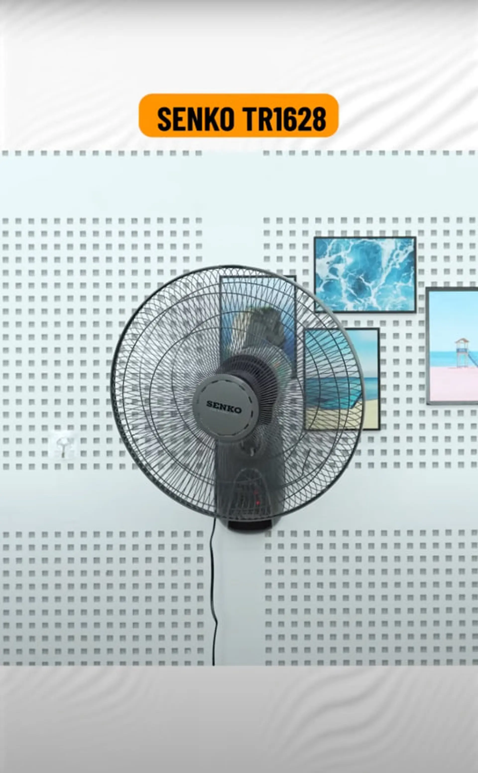 Top 2 quạt treo tường Senko siêu rẻ, siêu mạnh cho mùa hè nóng nực!!!