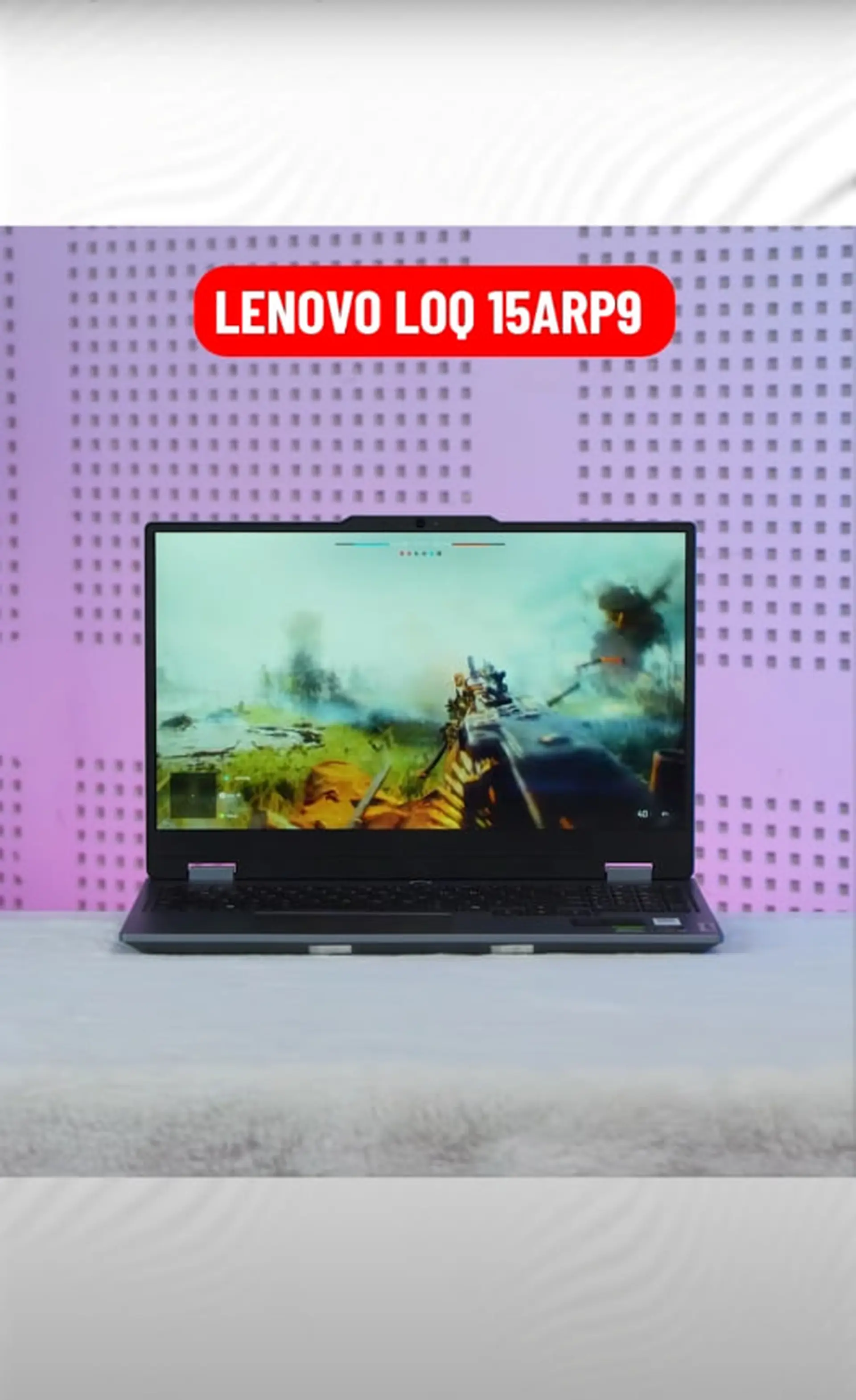 Muốn sở hữu Laptop MẠNH, MƯỢT, mà còn SANG nữa??? Thì chọn em: Lenovo Gaming LOQ 15ARP9 này nha!!!