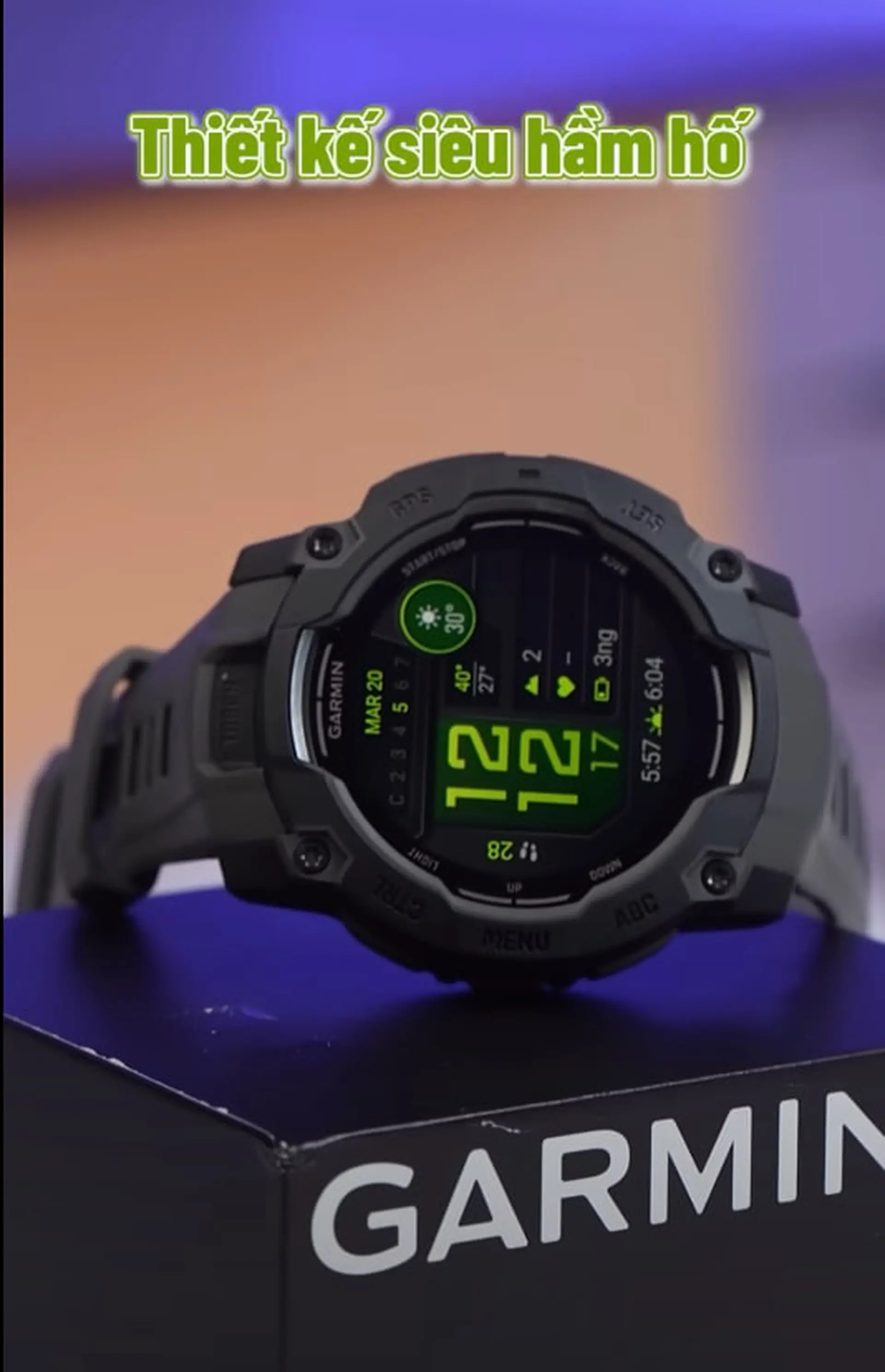 Rì viu em đồng hồ Garmin Instinct 3 - Đồng hành bền bỉ, chinh phục mọi thử thách, bền thực sự!!!