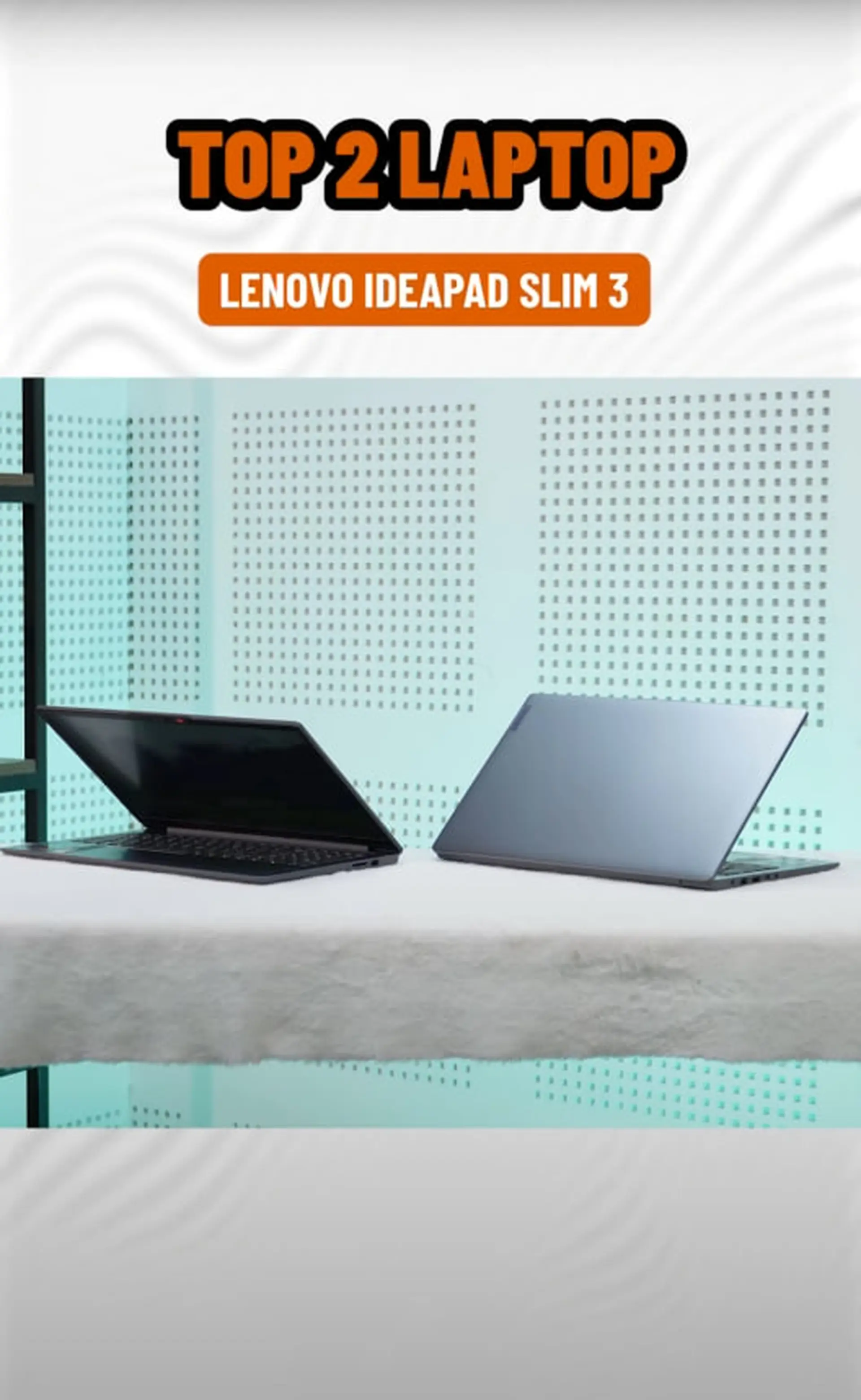 Top 2 Laptop Lenovo Ideapad Slim 3 - 15ABR8:  GIÁ RẺ, BẢO HÀNH LÂU DÀI TẠI FPT SHOP TOÀN QUỐC!!!