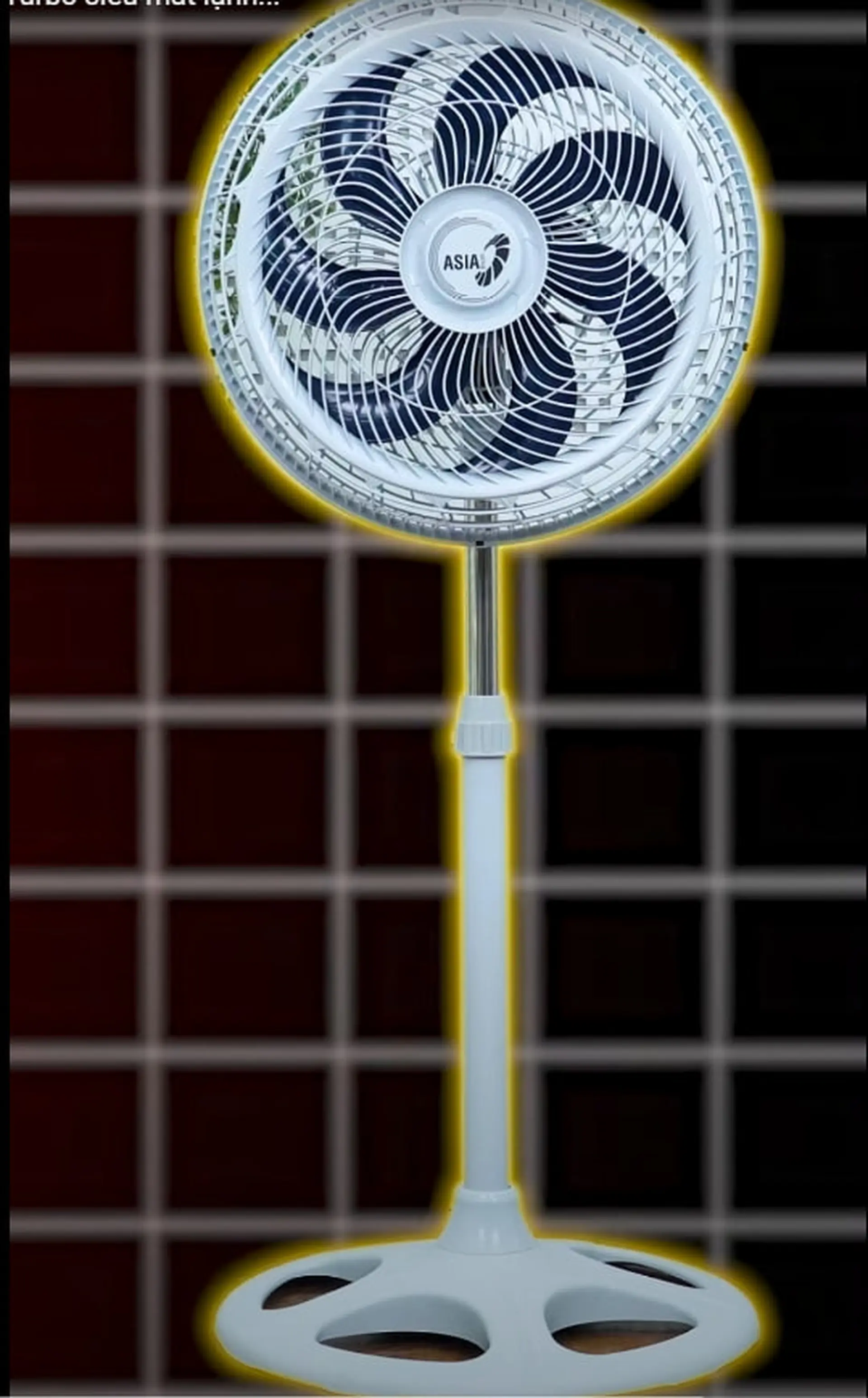 Quạt đứng ASIAVina Turbo Max VY649790 - Bảo vệ an toàn cho trẻ em, chế độ Turbo siêu mát lạnh!!!