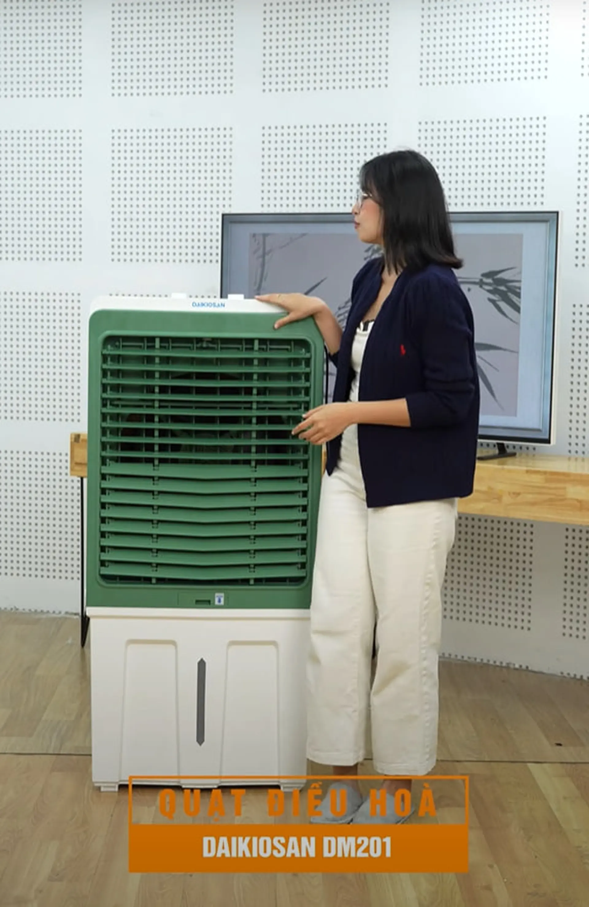 Quạt điều hòa Daikiosan DM201 - Làm mát tối ưu nhưng vẫn tiết kiệm điện #nhaminh