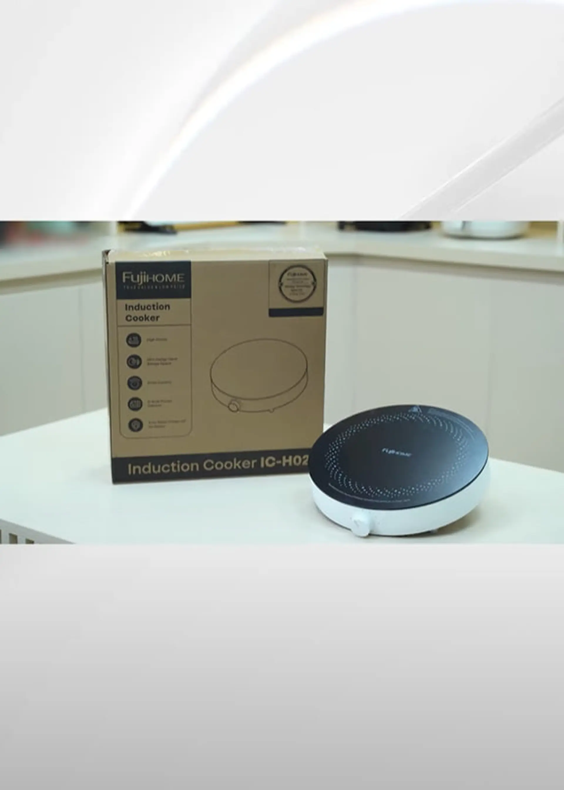 Bếp điện từ đơn 2200W Fujihome IC-H02