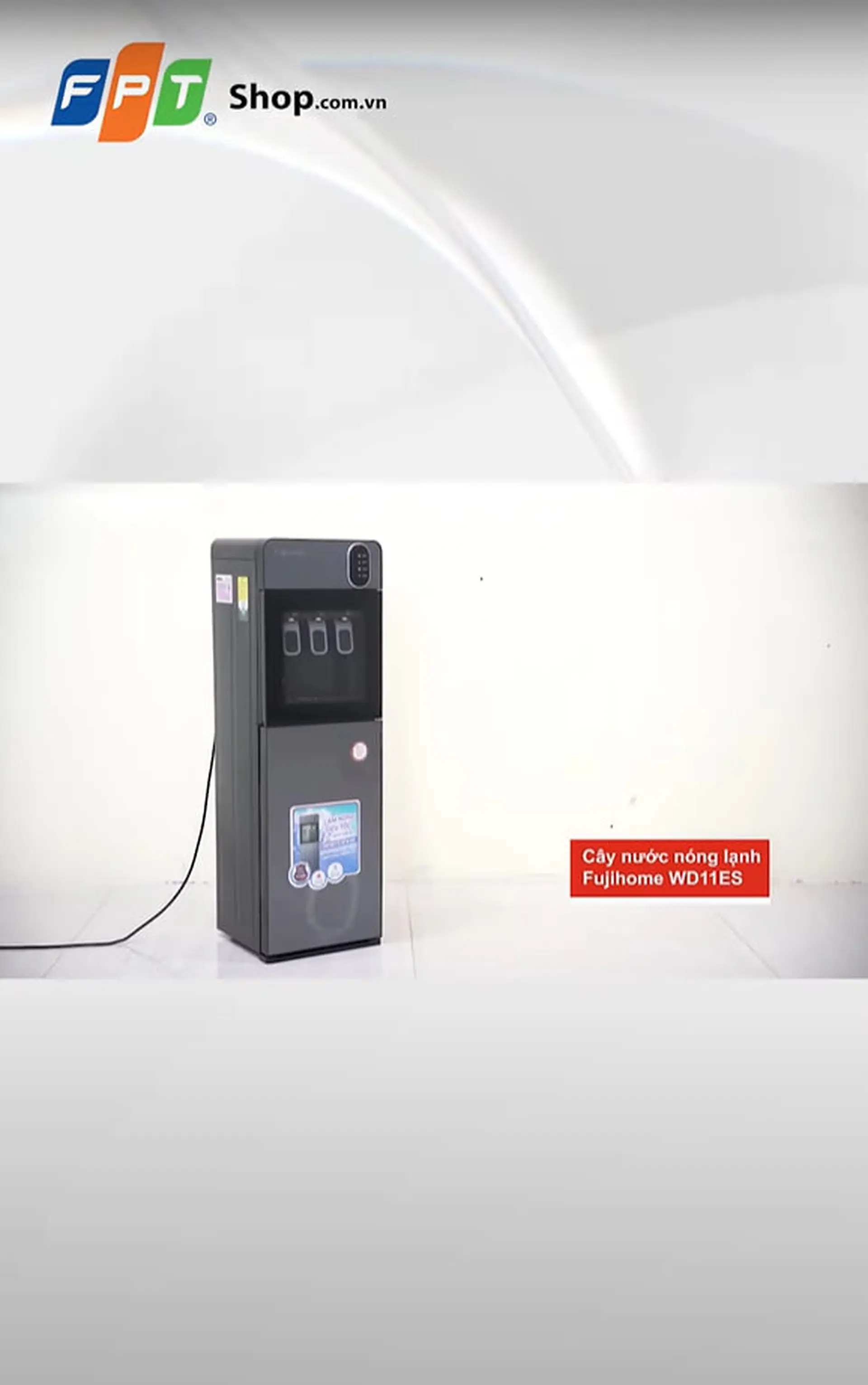 Cây nước nóng lạnh hút bình Fujihome WD11ES