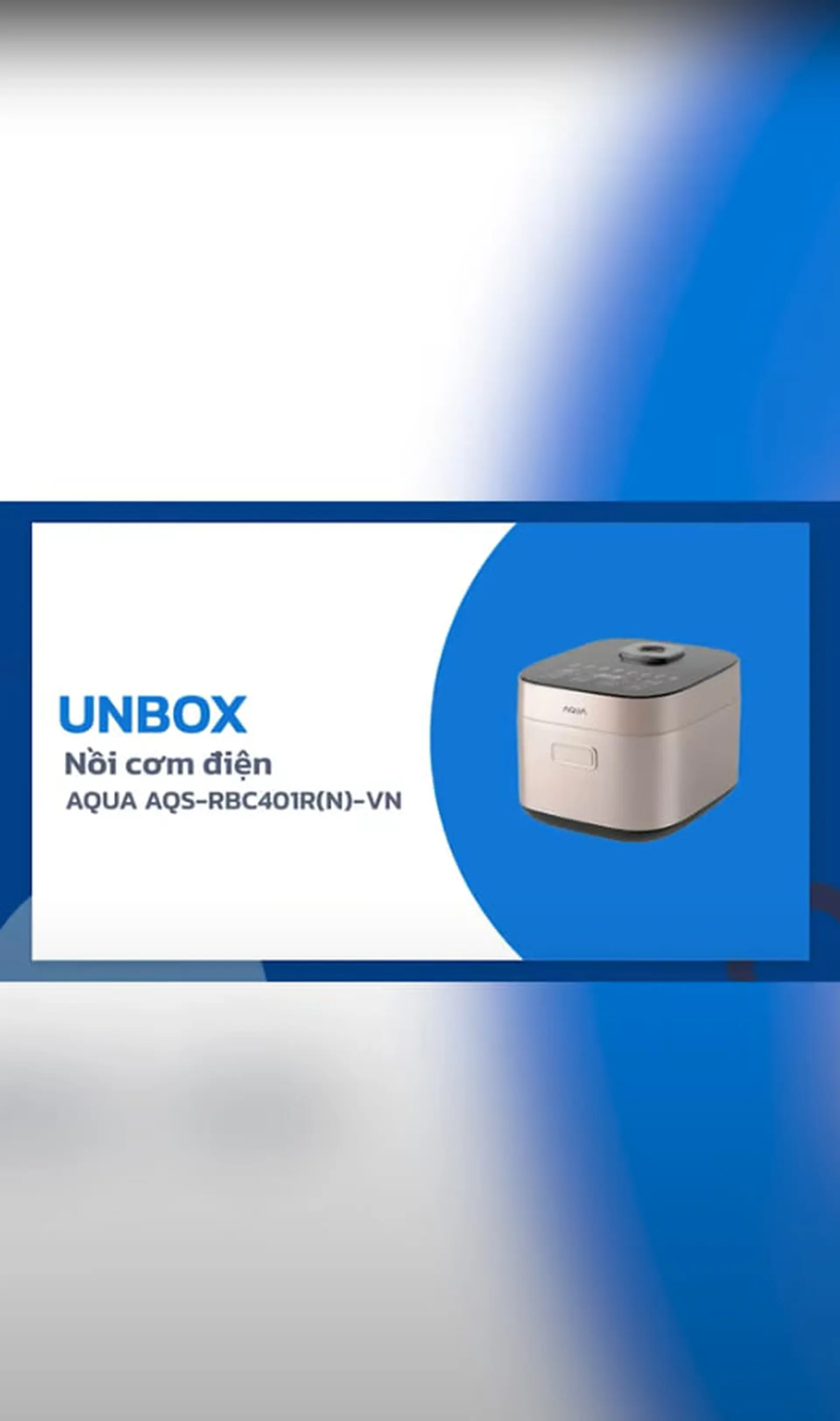 Nồi cơm điện tử Aqua 1.5 lít AQS-RBC401R(N)-VN