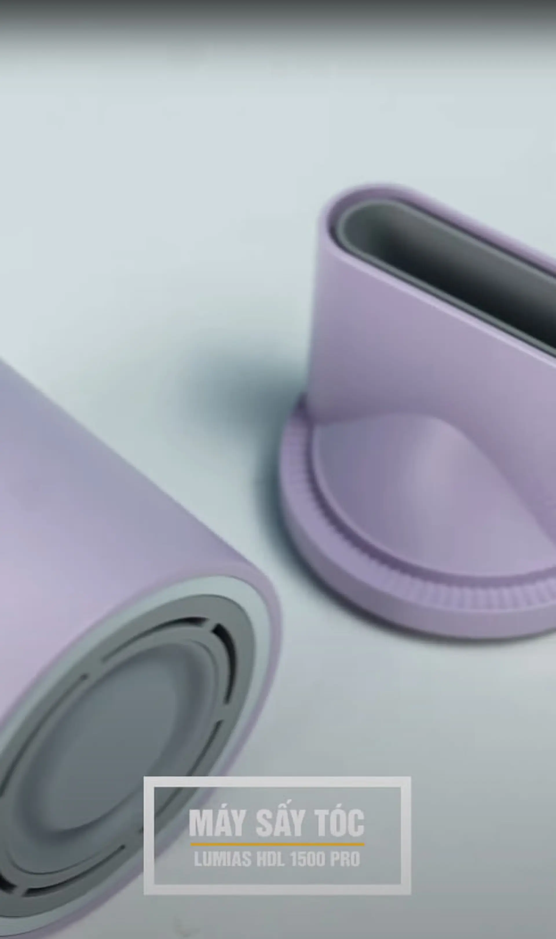 Sấy tóc chuyên nghiệp tại nhà với máy sấy tóc Lumias HDL1500 Pro