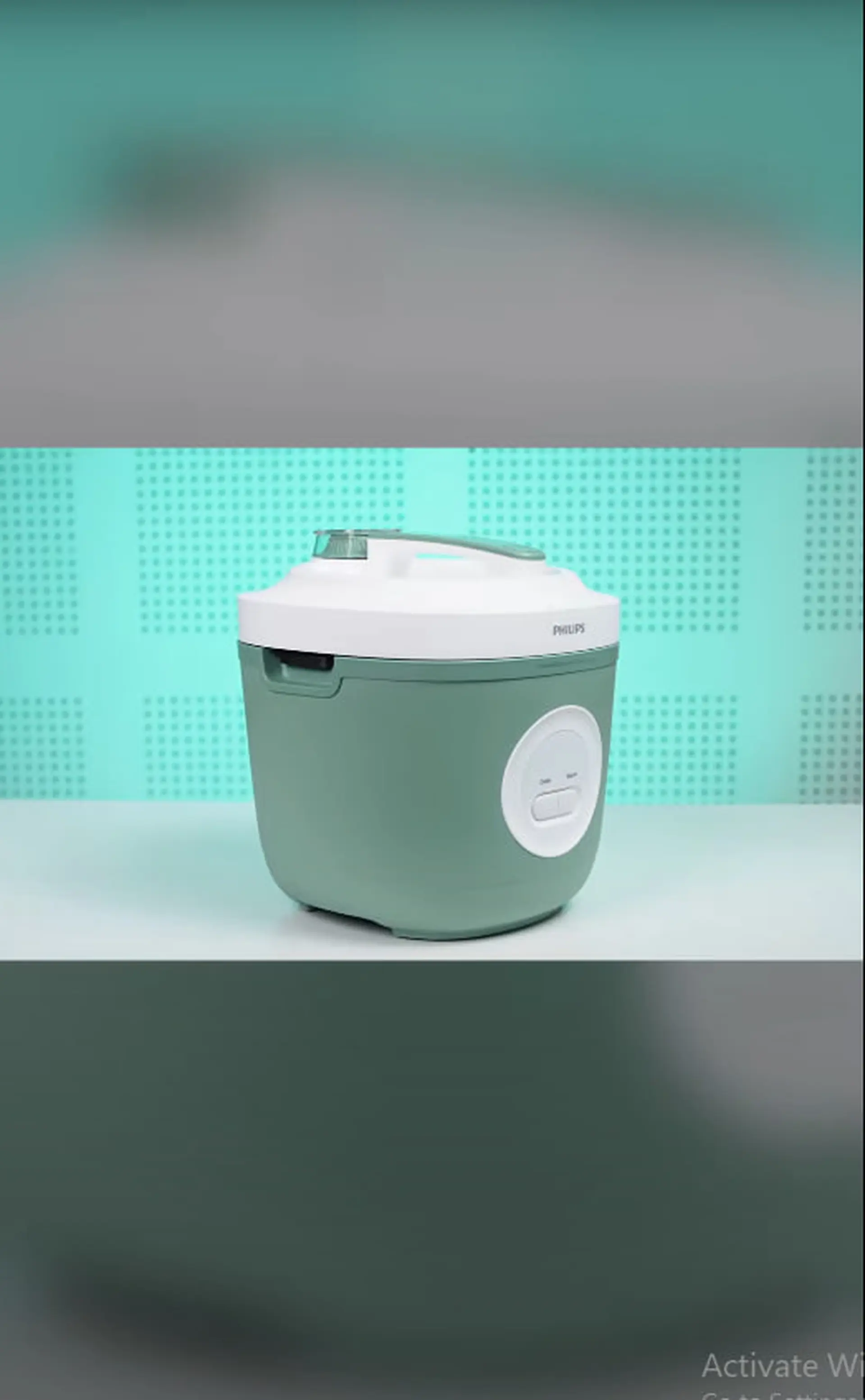 Nồi cơm điện Philips HD3212/32: "Nấu chuẩn" từng hạt cơm!