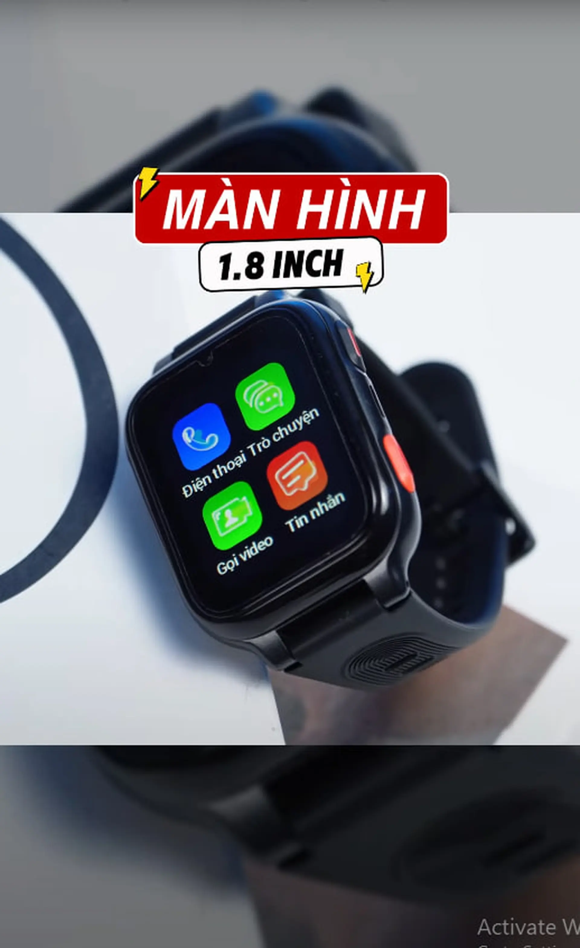 MASSTEL SMART HERO 30: Đồng hồ trẻ em định vị , gọi SOS, gọi video,...