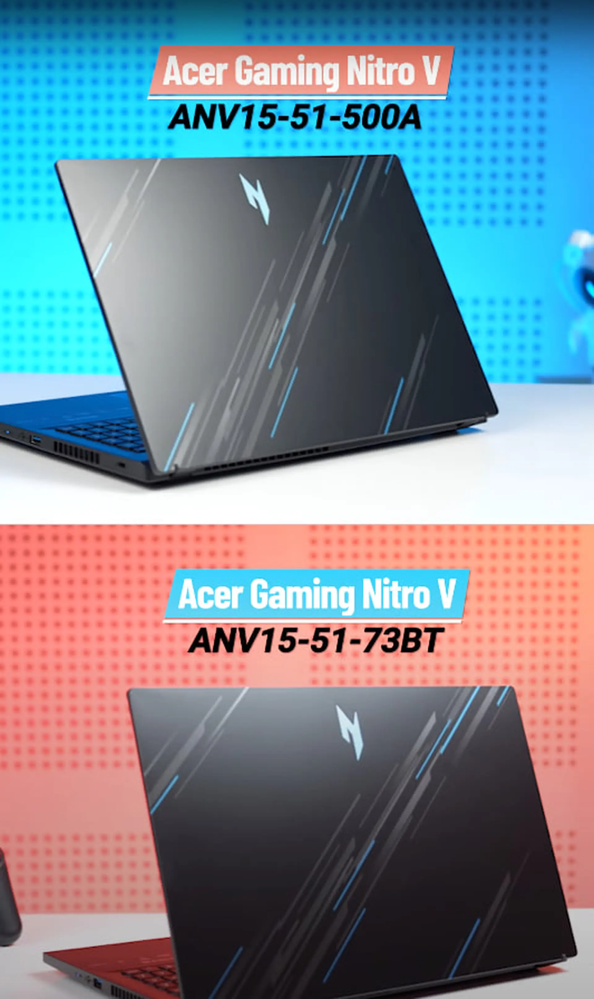 2 Laptop Acer Gaming Nitro V – Tên Giống, Tính Năng Liệu Có Khác?