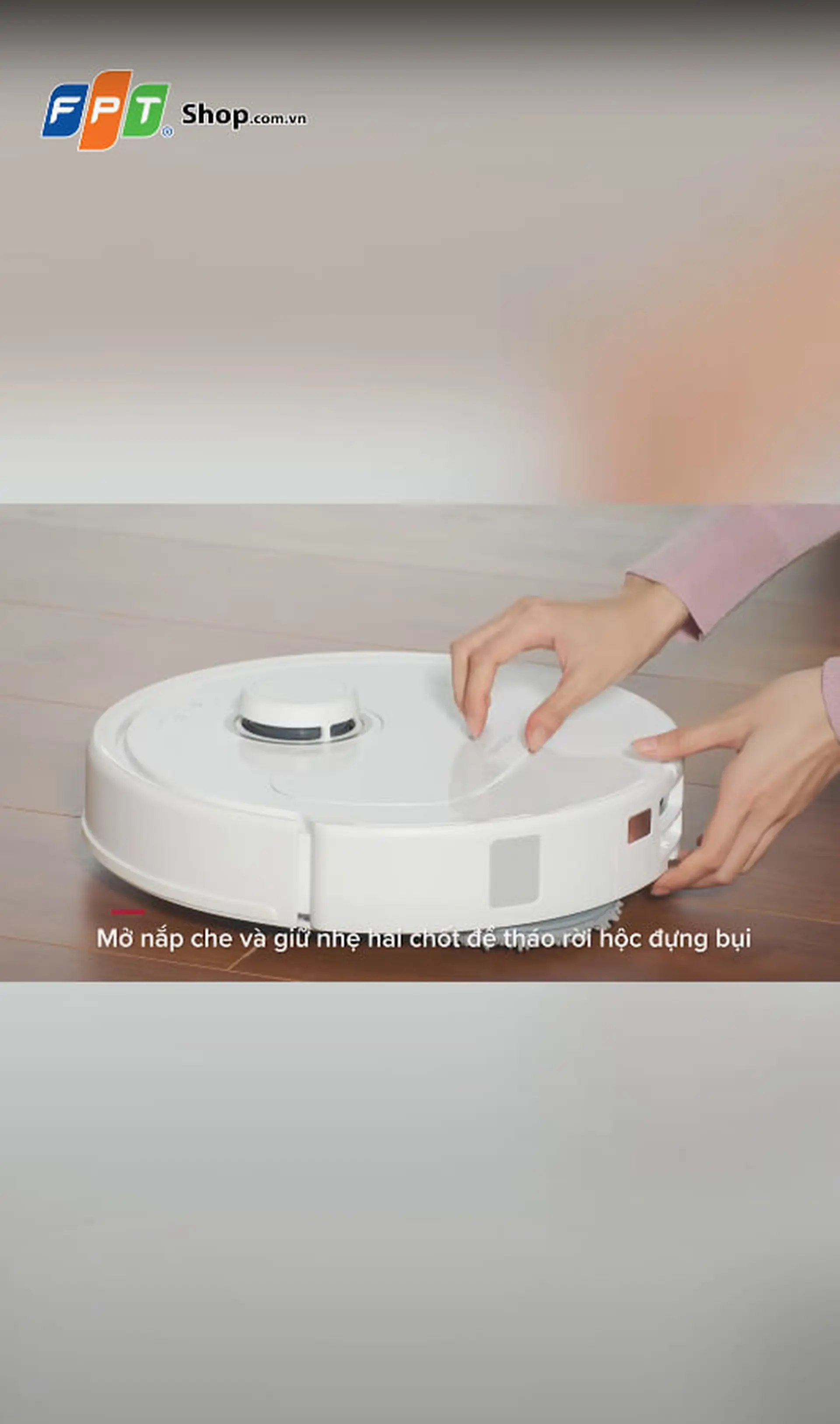 Robot hút bụi lau nhà Roborock QR 798