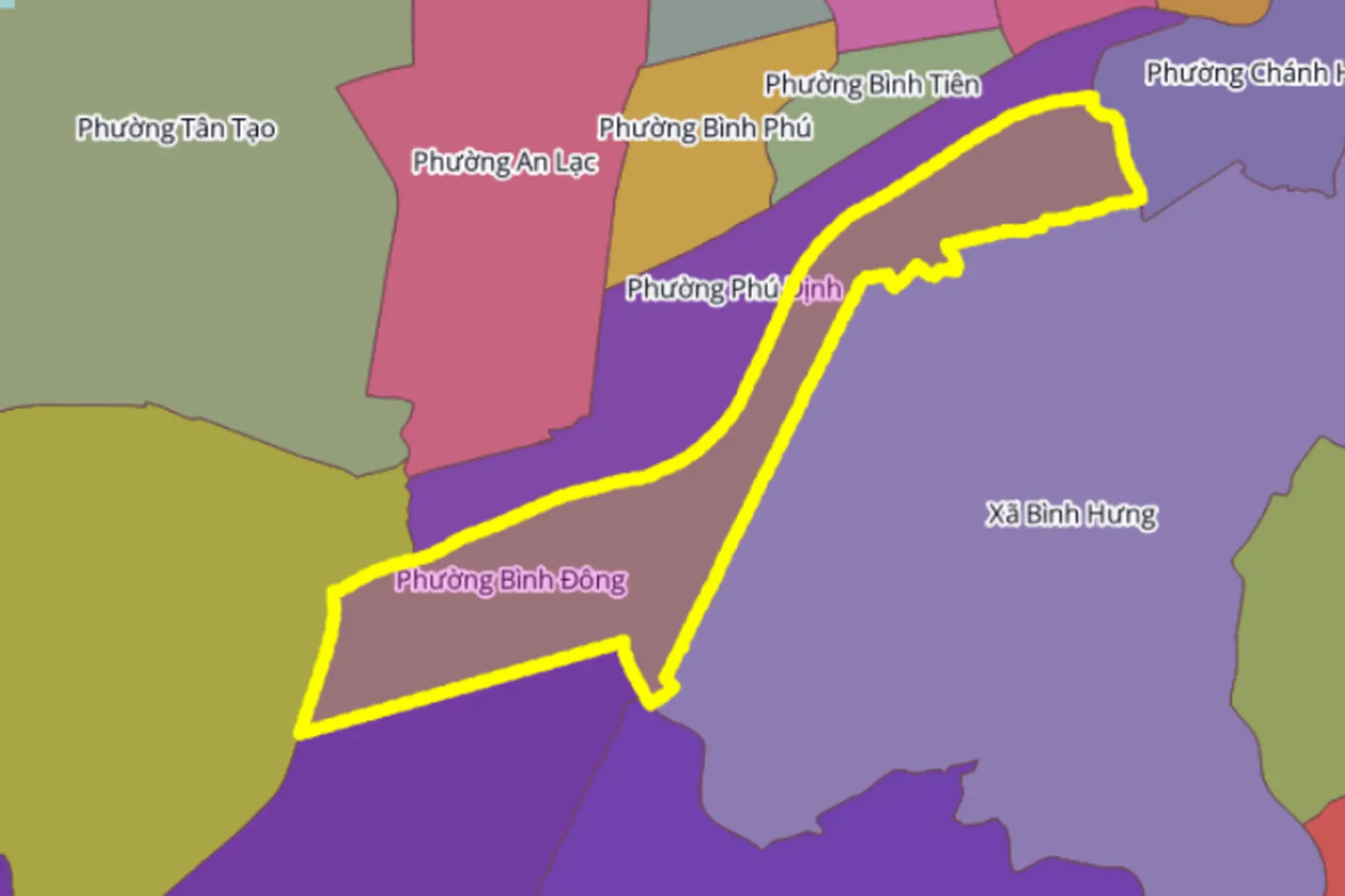 Phường Bình Đông của TP.HCM sau sáp nhập: Thay đổi địa giới, đổi mới diện mạo