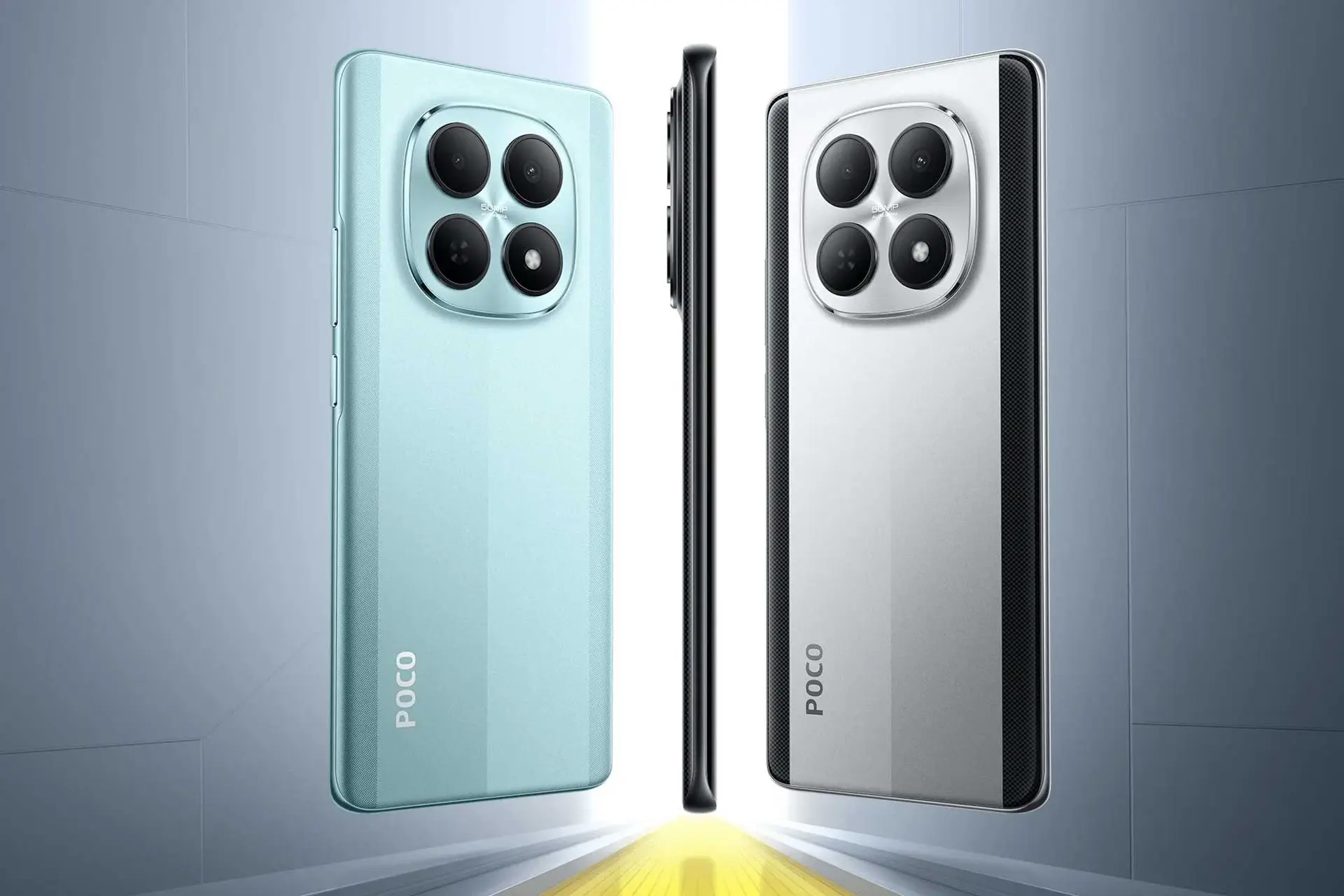 POCO M8 5G thiết kế gọn nhẹ, màn hình AMOLED 120 Hz, sạc nhanh 45 W