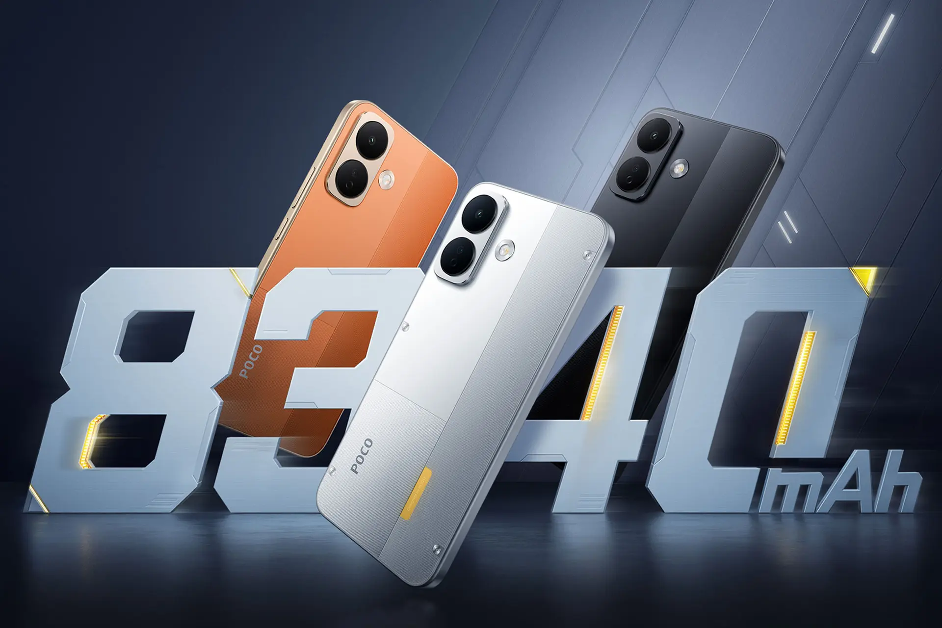 POCO X8 5G trình làng với pin “khủng” 8.340 mAh, chuẩn IP69K, giá từ 7 triệu đồng