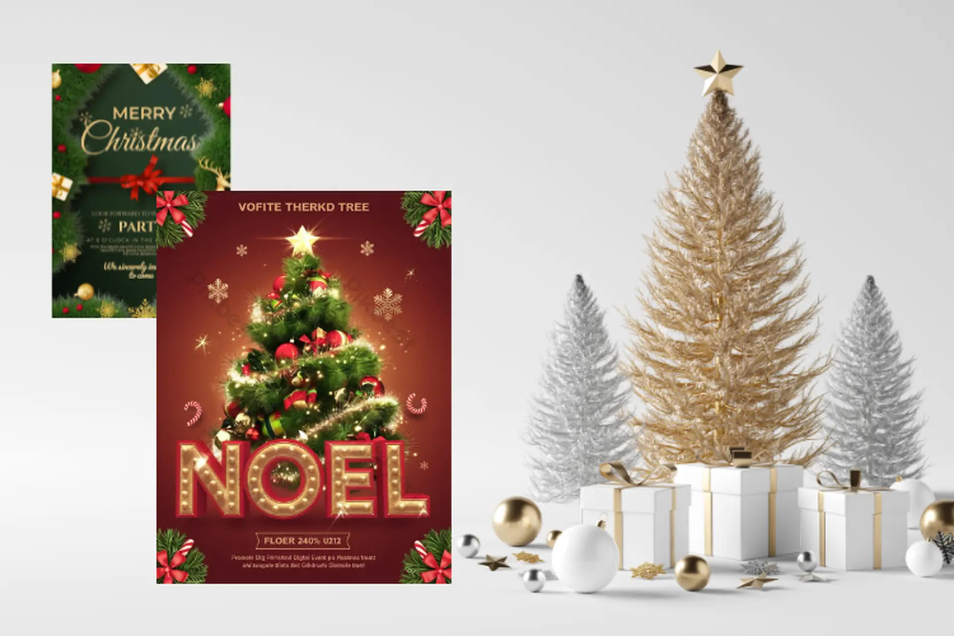 Top những mẫu poster Noel đẹp, ấn tượng và dễ dùng nhất trong mùa Giáng Sinh