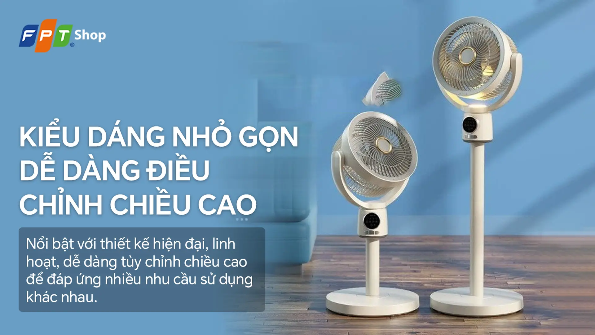 Quạt sạc điện Milux 3 cánh F188 12W 8000mAh