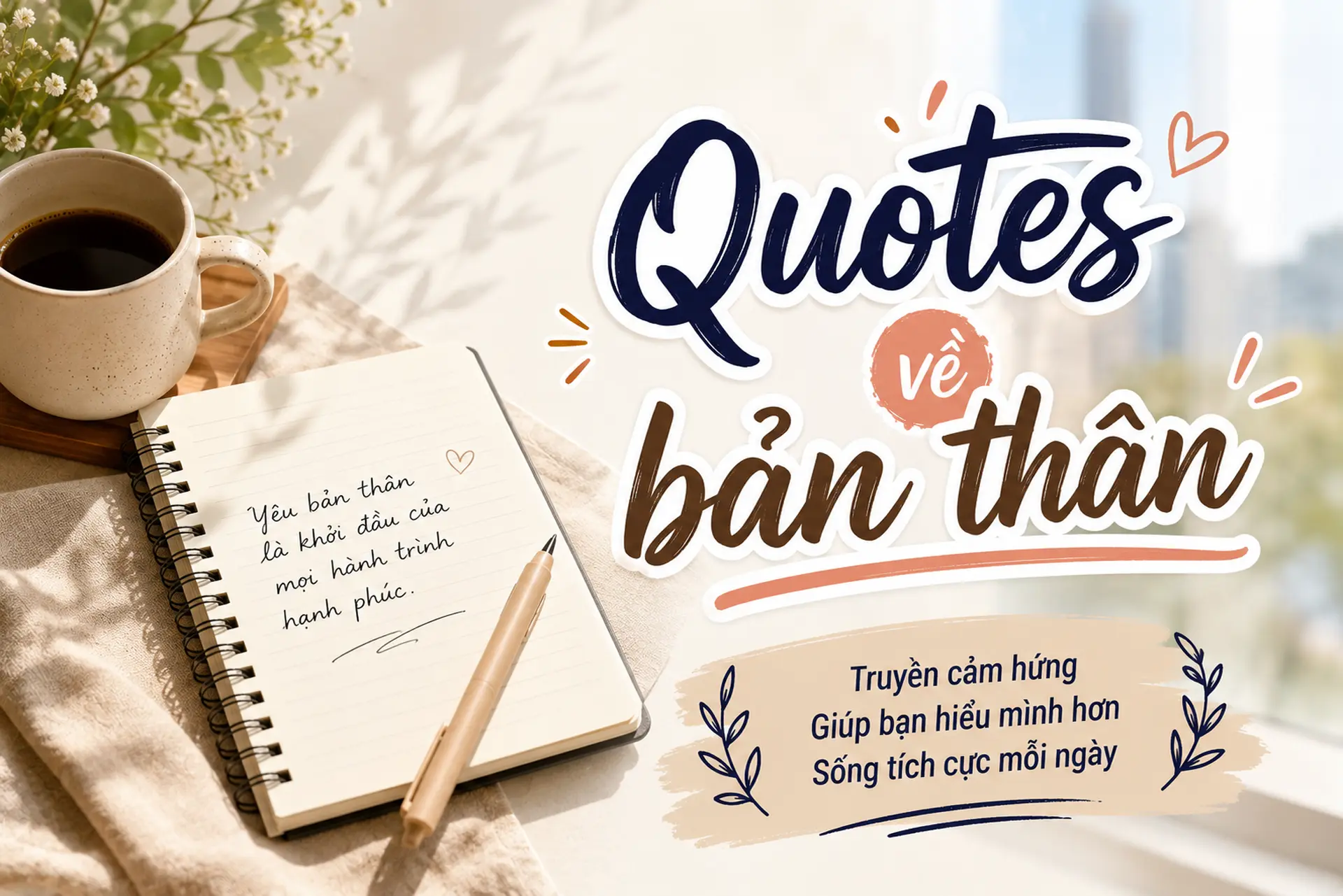 Quotes về bản thân: Những câu nói hay truyền cảm hứng và năng lượng tích cực