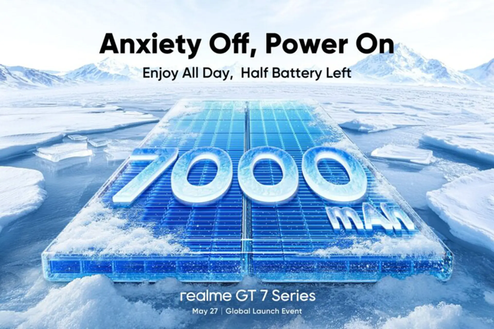 Realme GT 7 series sắp ra mắt với pin 7.000mAh, chip mạnh và sạc siêu nhanh