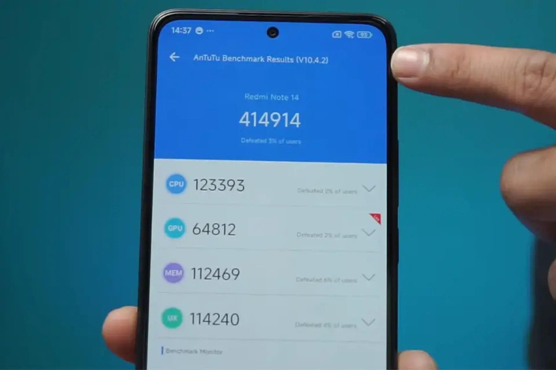 Redmi Note 14 AnTuTu bao nhiêu điểm? Chiếc điện thoại này có thể chơi game đồ họa không?