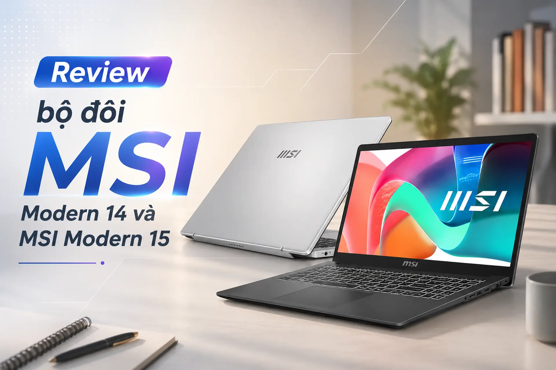 Review bộ đôi MSI Modern 14 và MSI Modern 15: Đâu là lựa chọn phù hợp với nhu cầu của bạn?