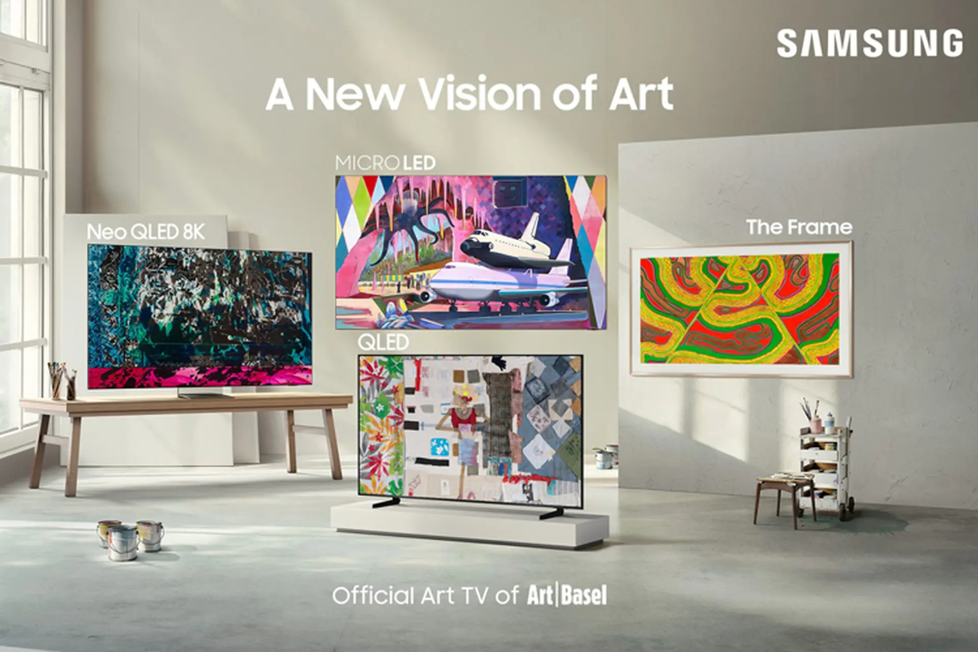 RM (BTS) trở thành Đại sứ toàn cầu cho dòng TV nghệ thuật Samsung Art TV