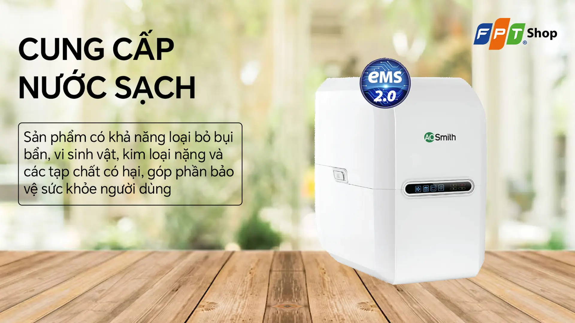 Máy lọc nước RO A.O. Smith G1 5 lõi