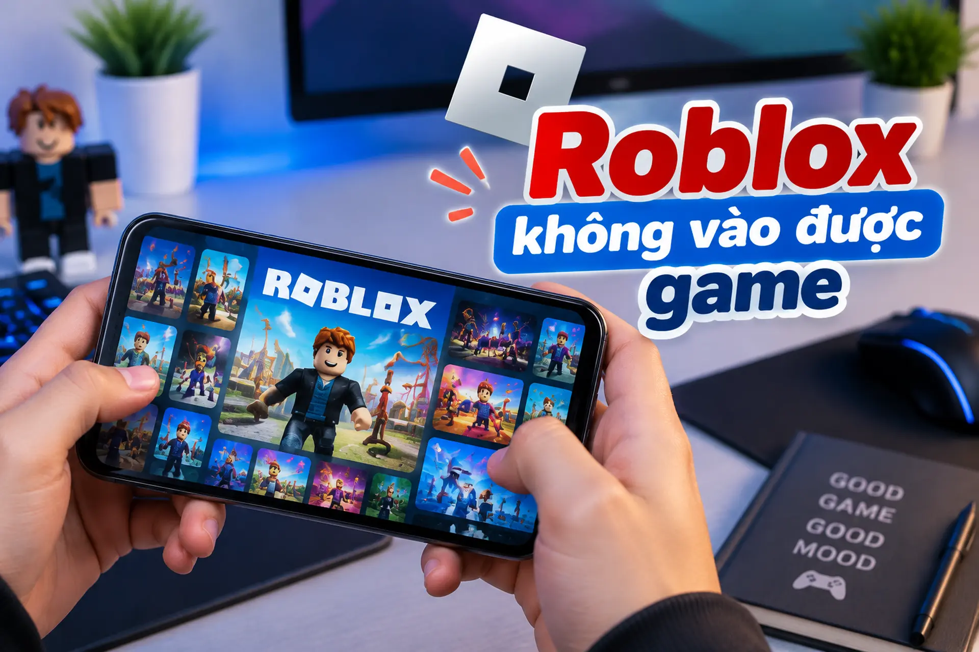 Vì sao Roblox không vào được game? Cách xử lý nhanh giúp bạn vào game dễ dàng hơn