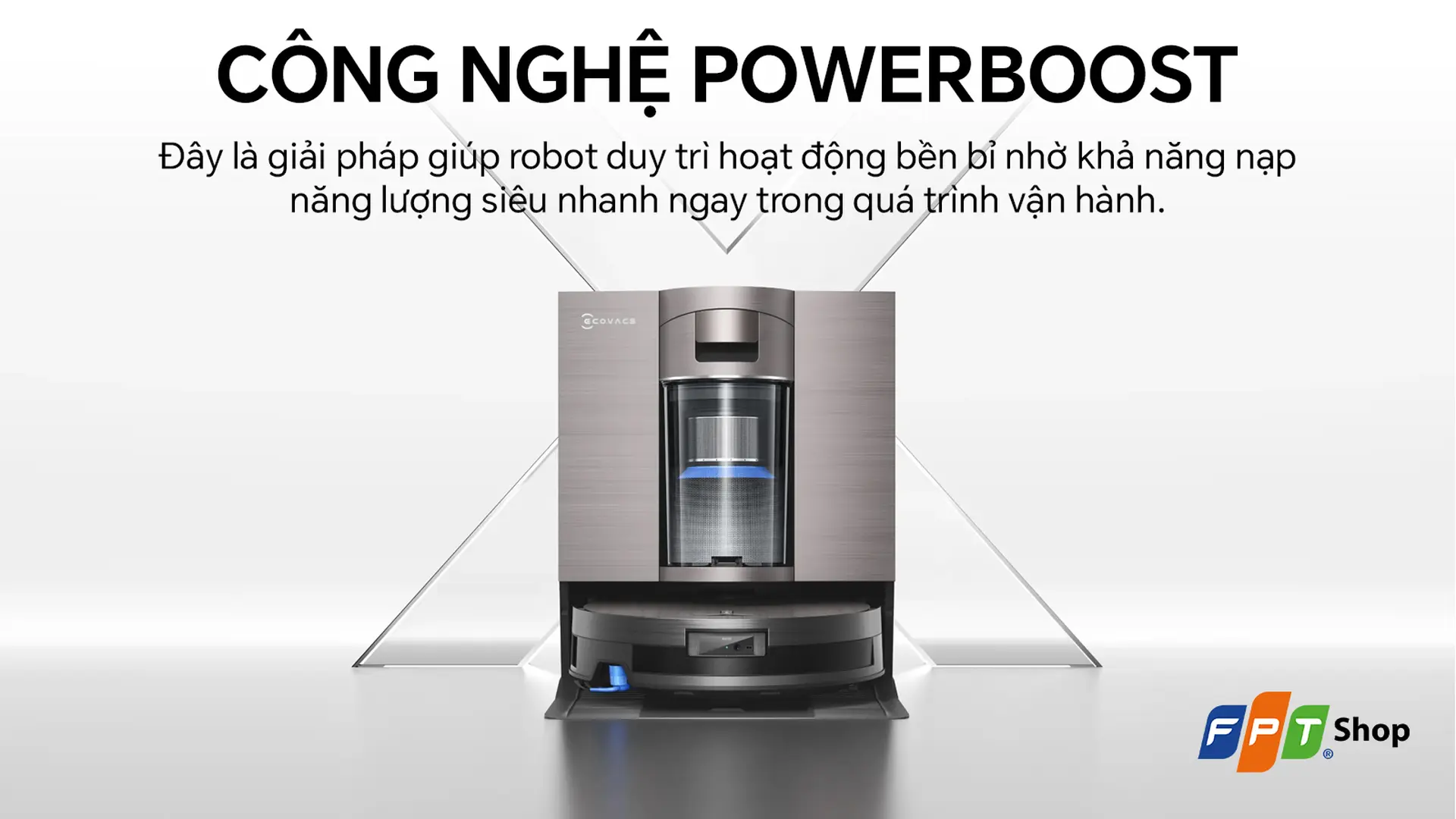 Robot hút bụi lau nhà Ecovacs X11 OmniCyclone