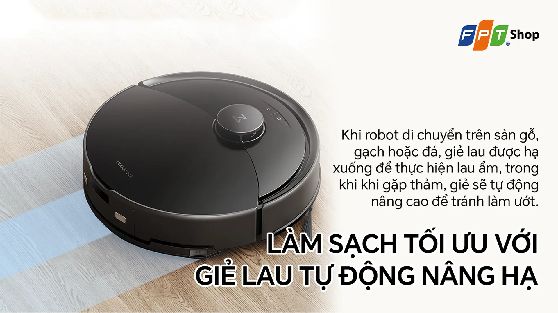 Robot hút bụi lau nhà Roborock Q10PF
