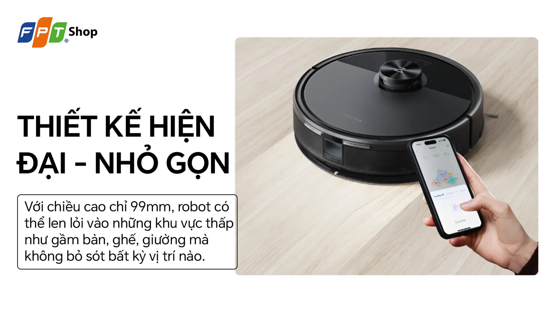 Robot hút bụi lau nhà Roborock Q7TF