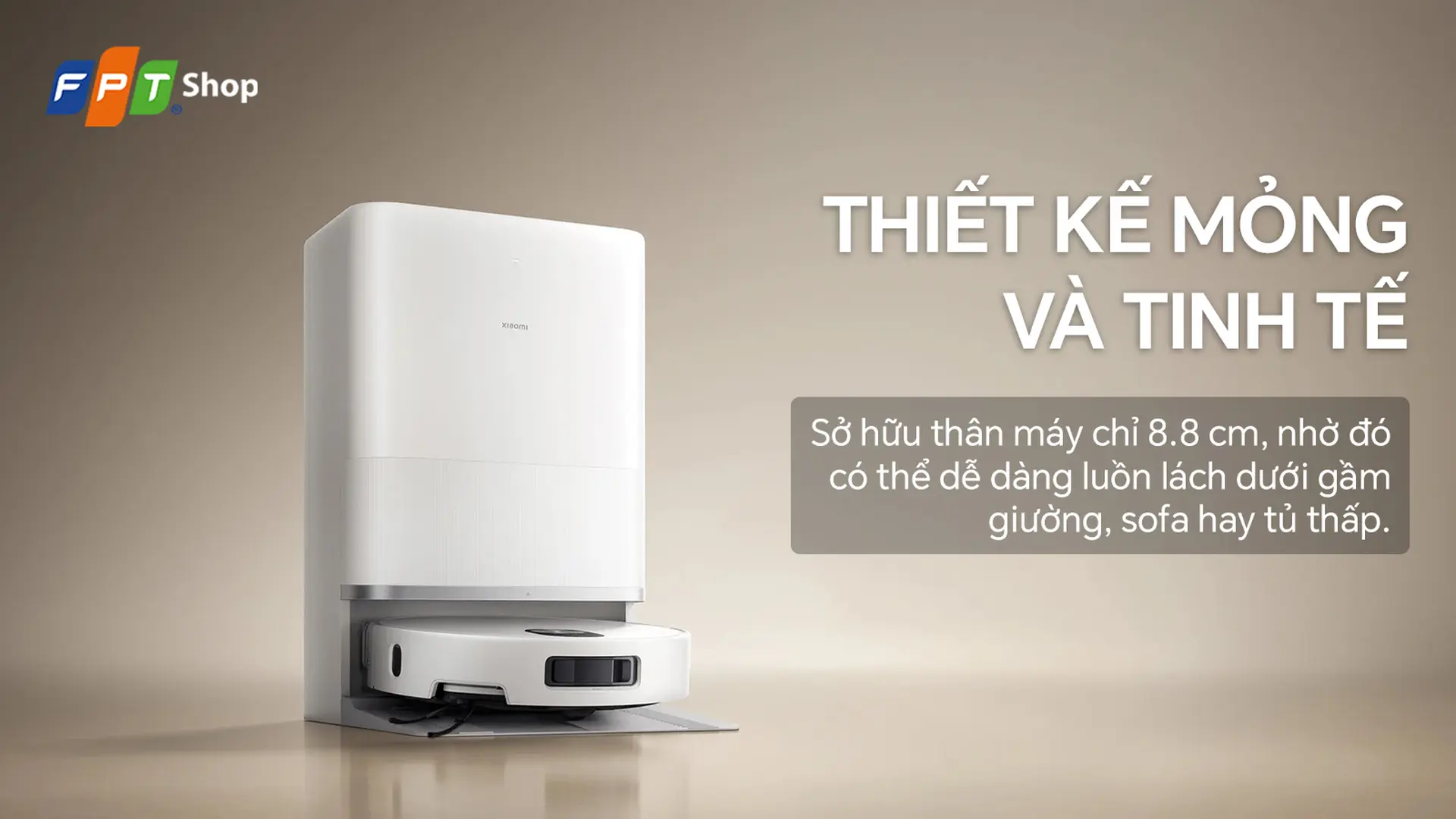 Robot hút bụi lau nhà Xiaomi Vacuum 5 EU